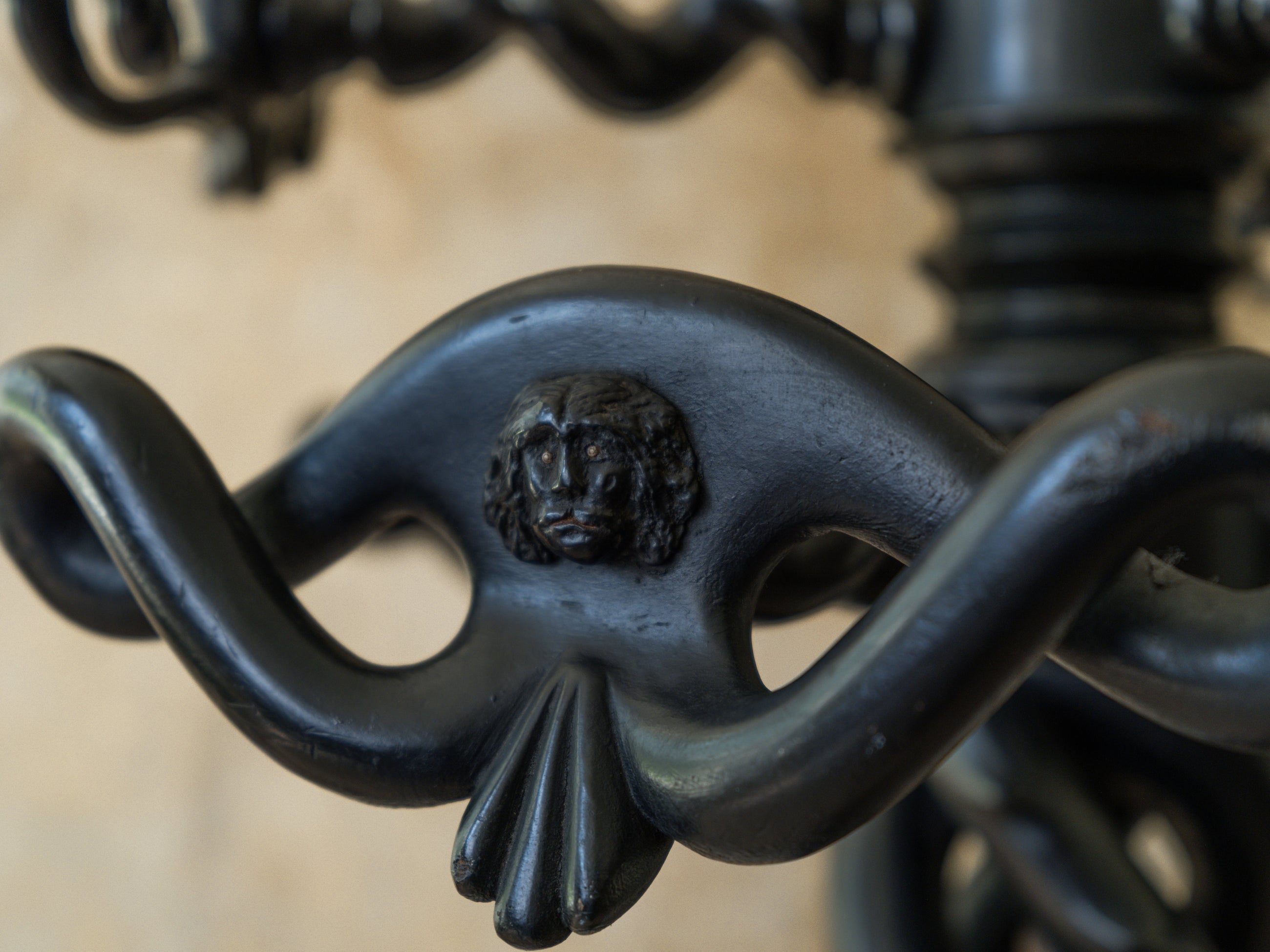 A 19th Century Ebonised Hat & Coat Stand