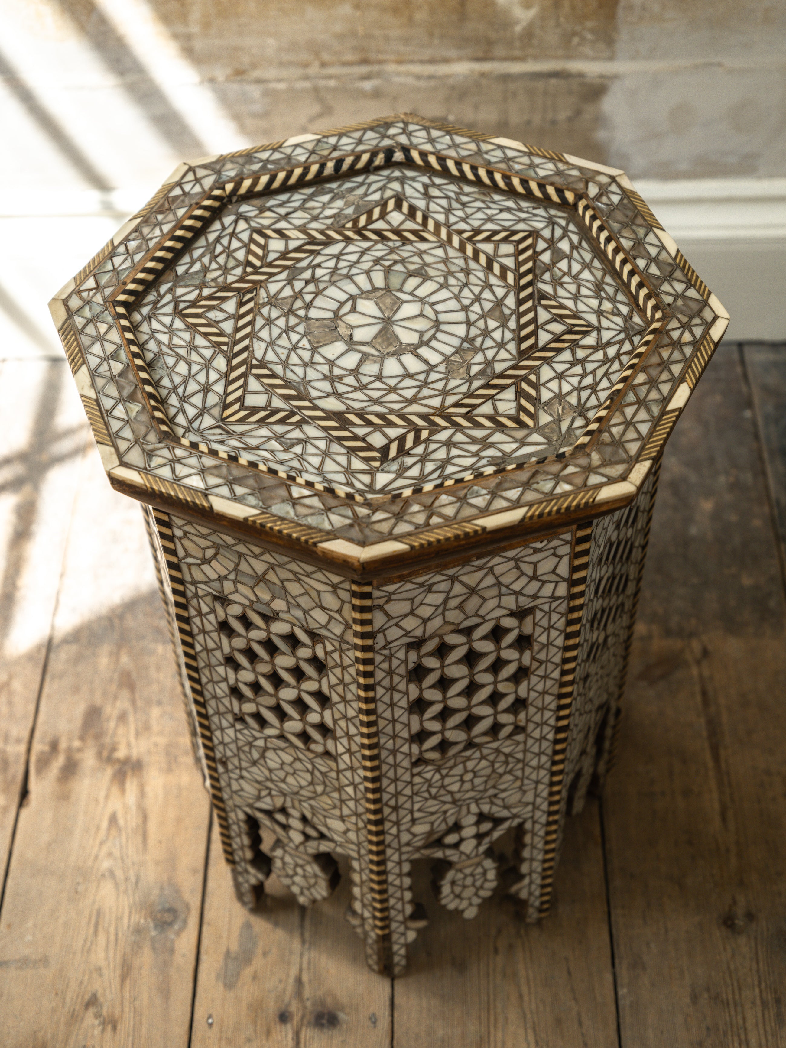 A Pair of Moorish Side Tables
