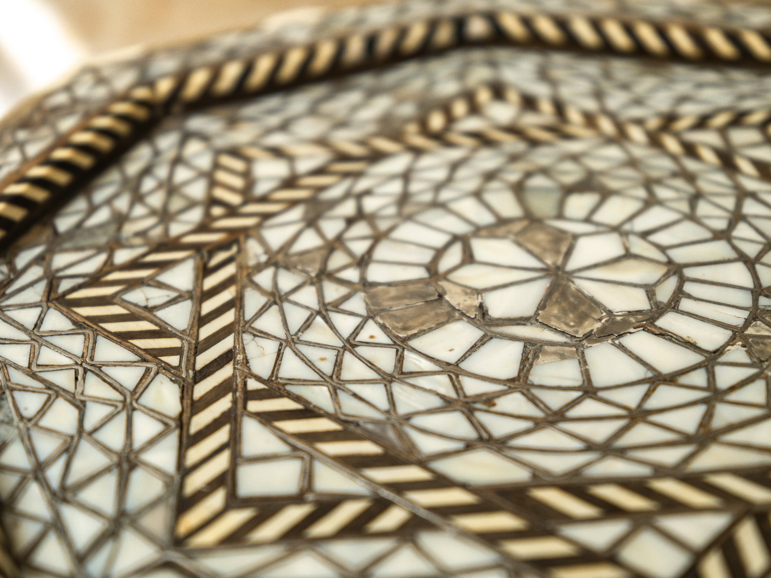A Pair of Moorish Side Tables