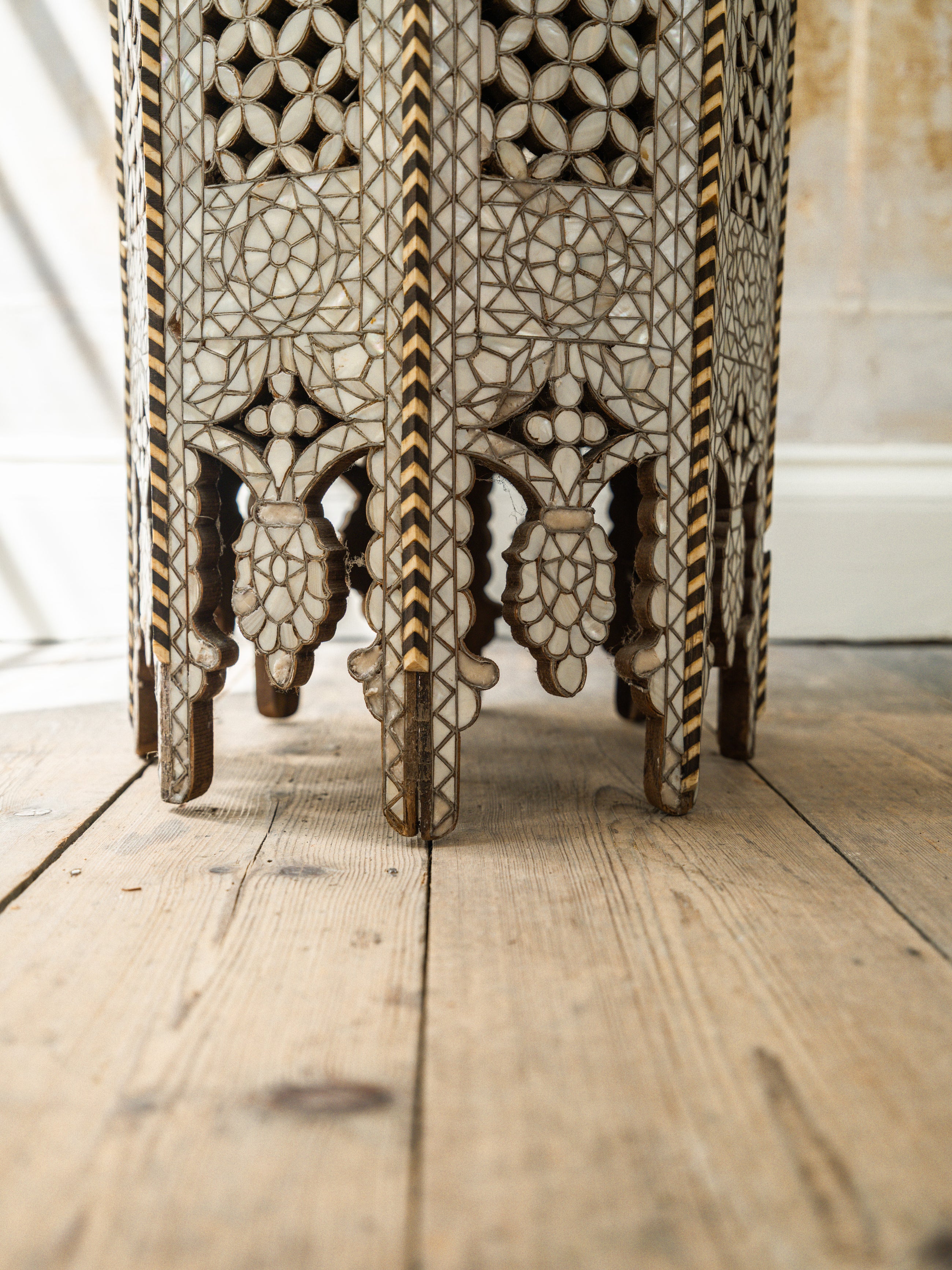 A Pair of Moorish Side Tables