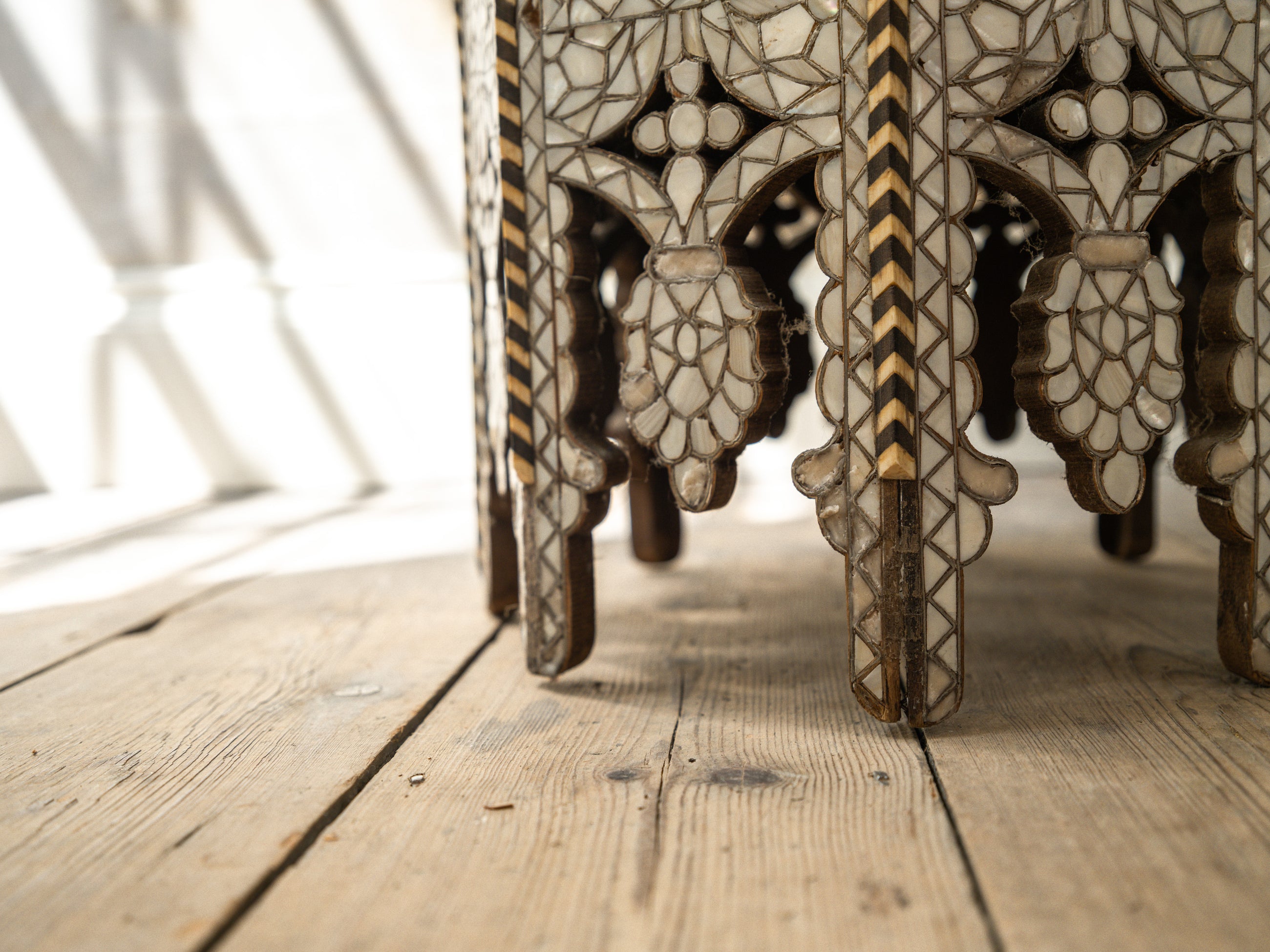 A Pair of Moorish Side Tables