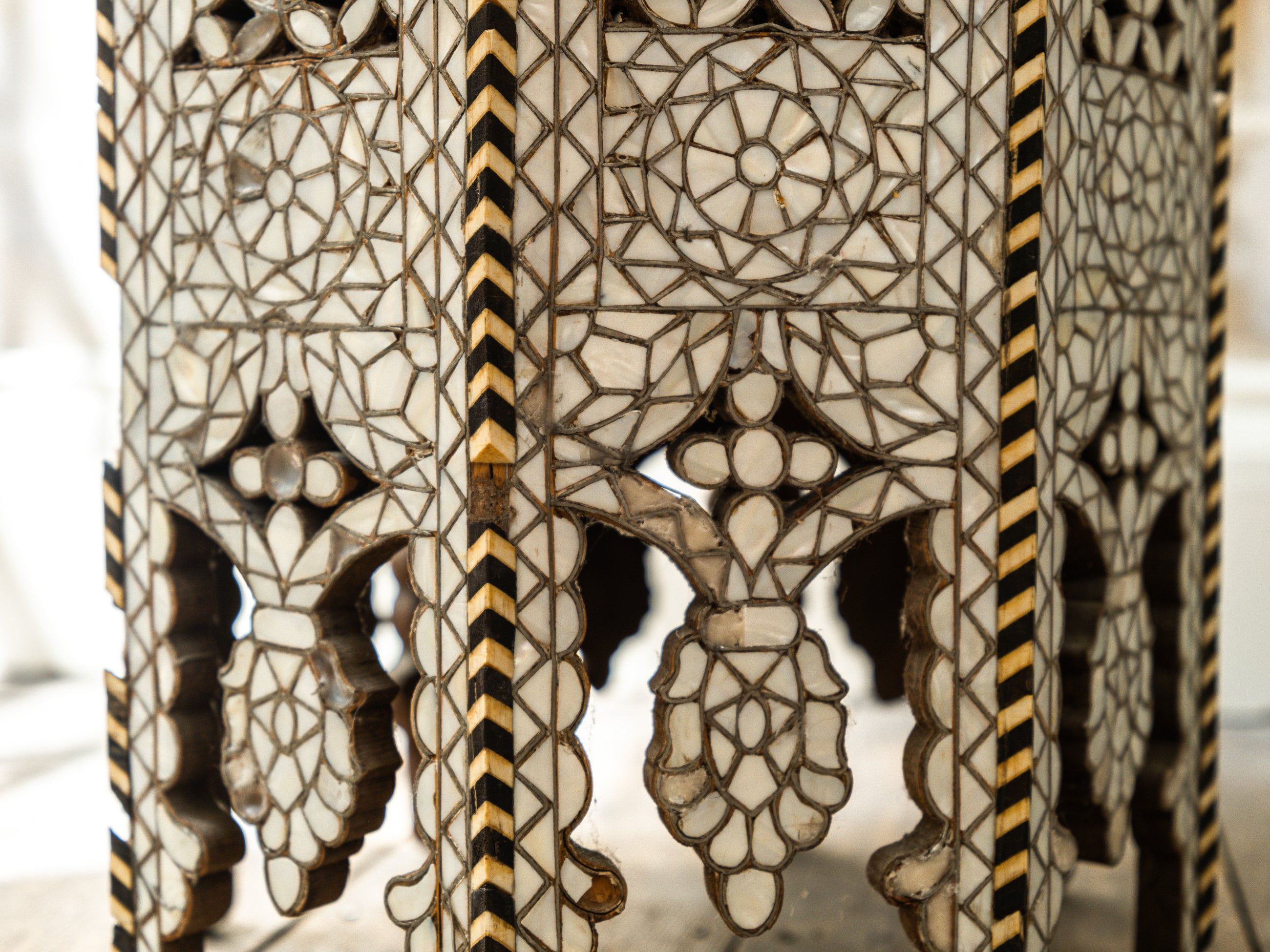 A Pair of Moorish Side Tables