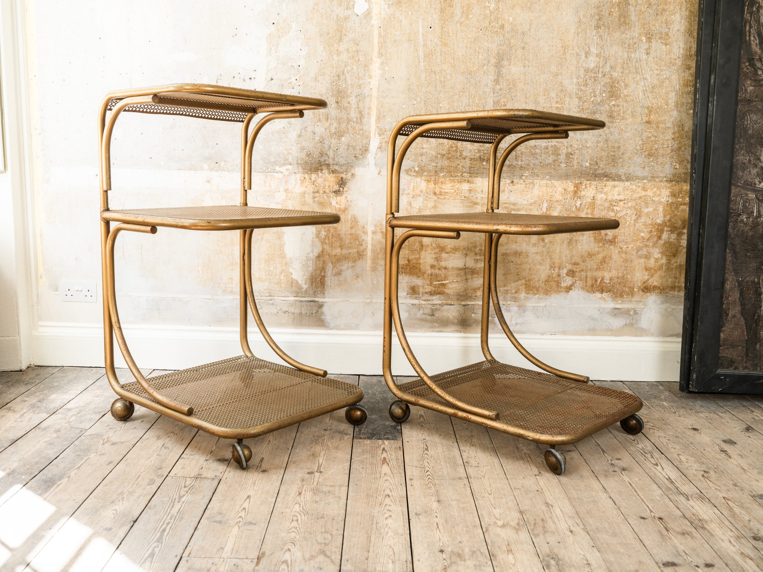 A Pair of Porter's Trolleys