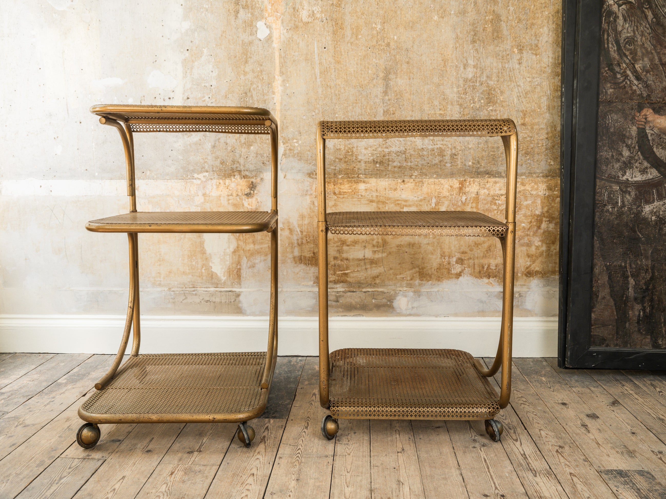 A Pair of Porter's Trolleys