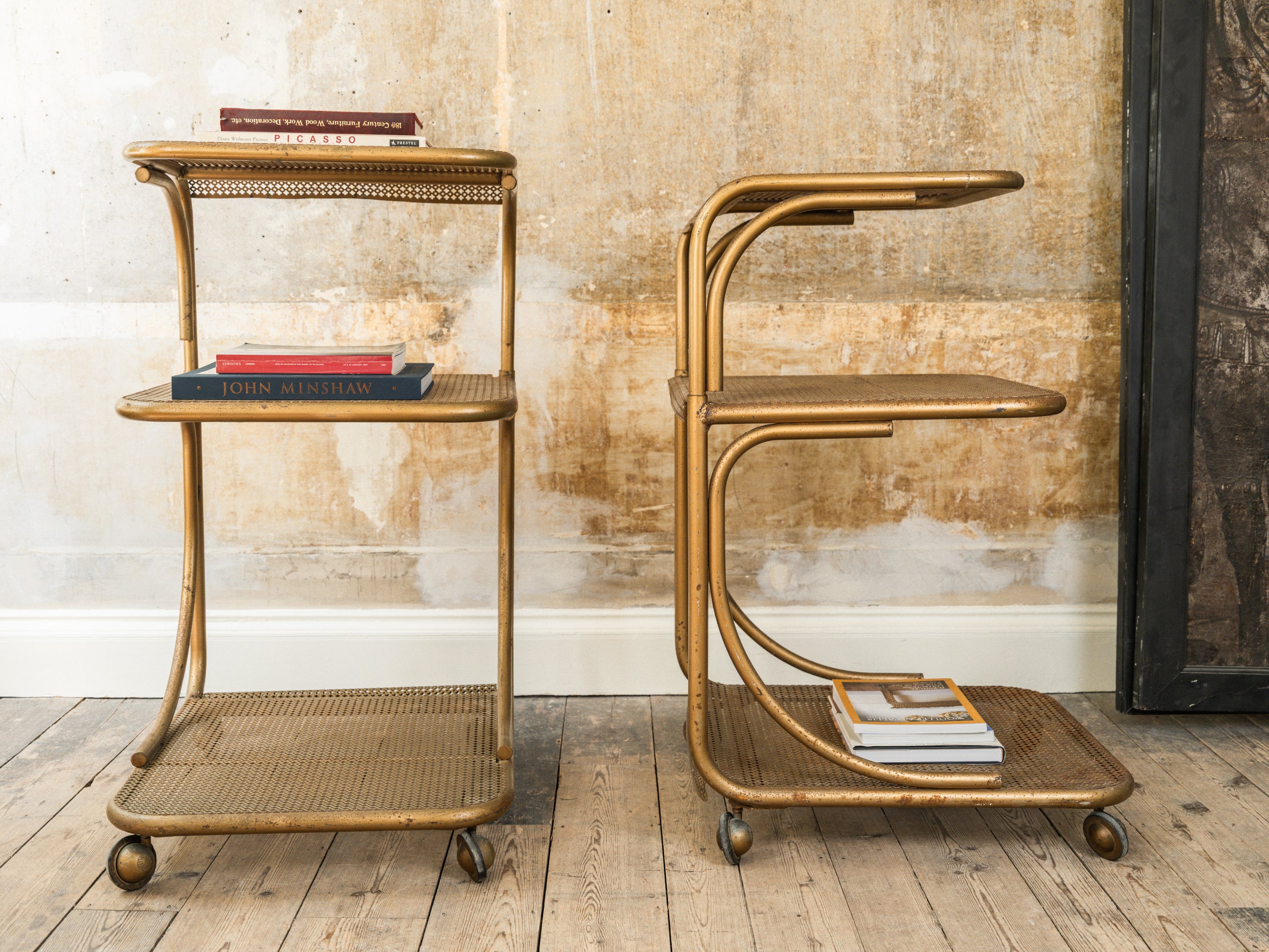 A Pair of Porter's Trolleys