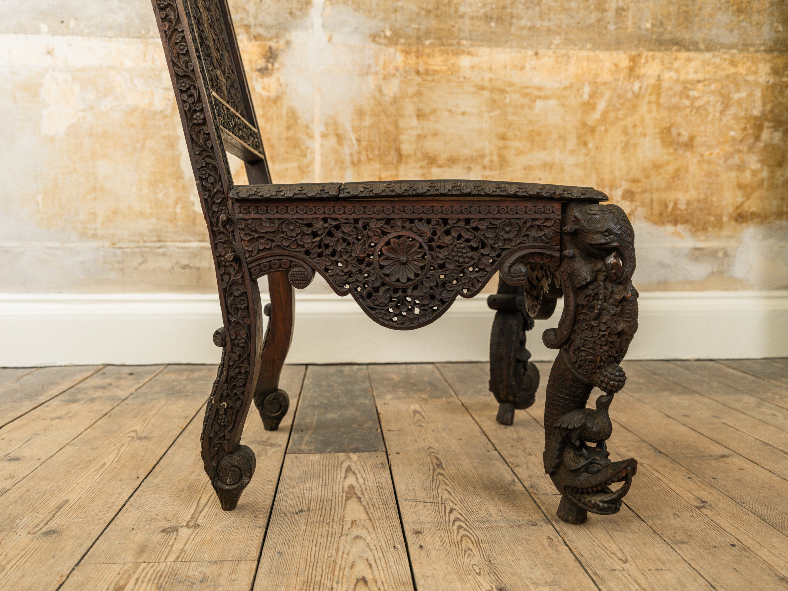 A 19th Century Anglo-Indian Side Chair