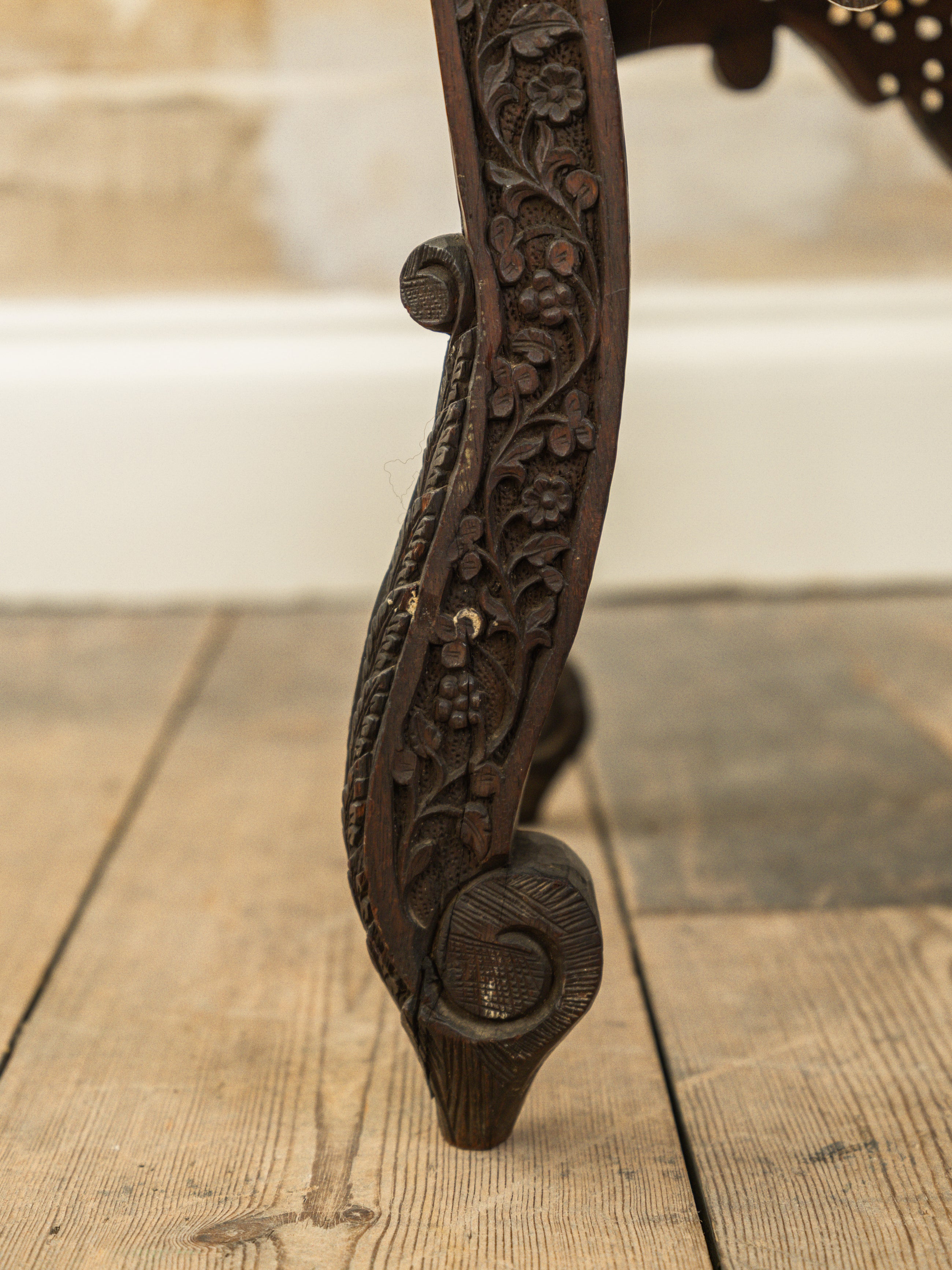 A 19th Century Anglo-Indian Side Chair