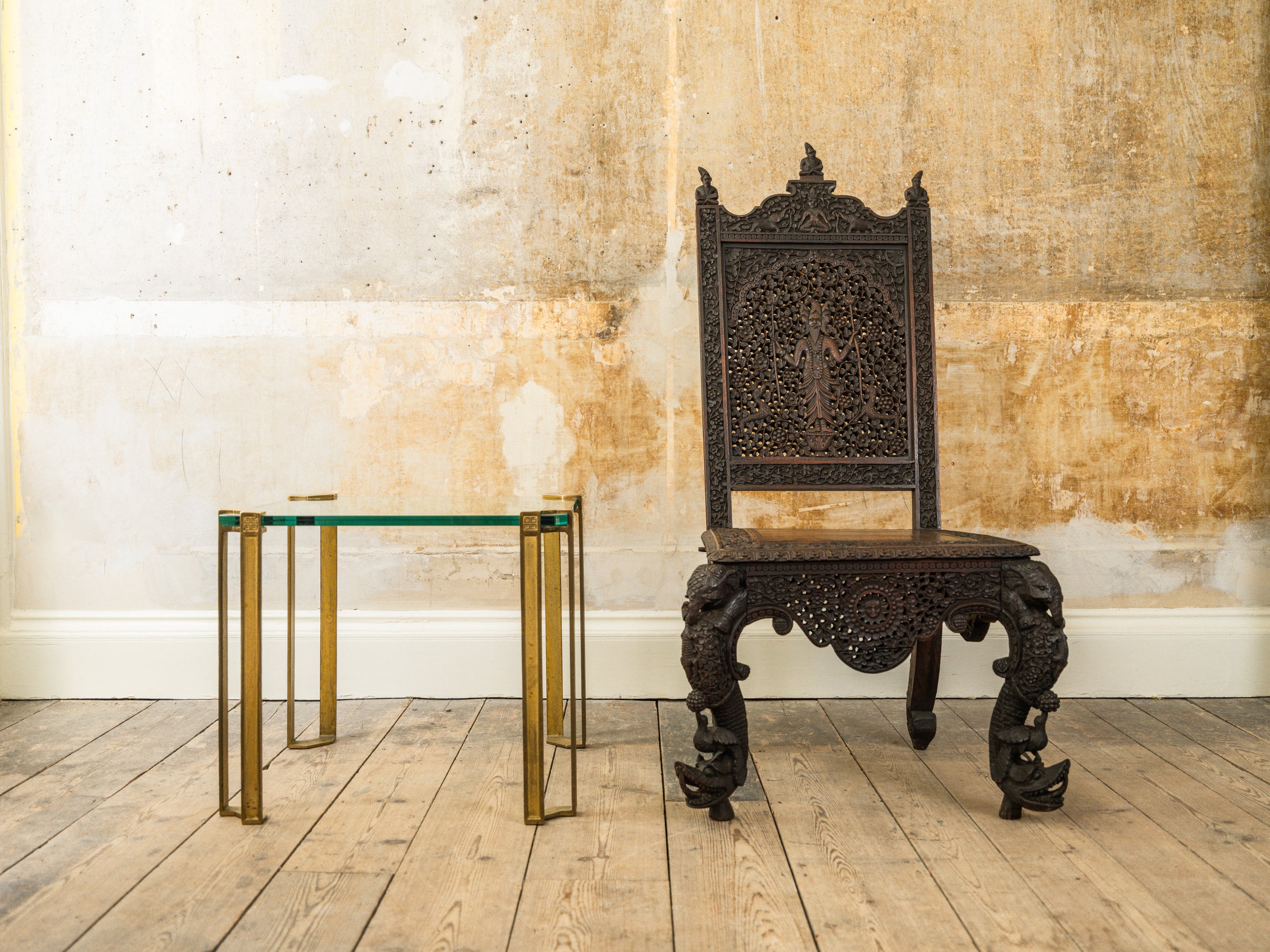 A 19th Century Anglo-Indian Side Chair