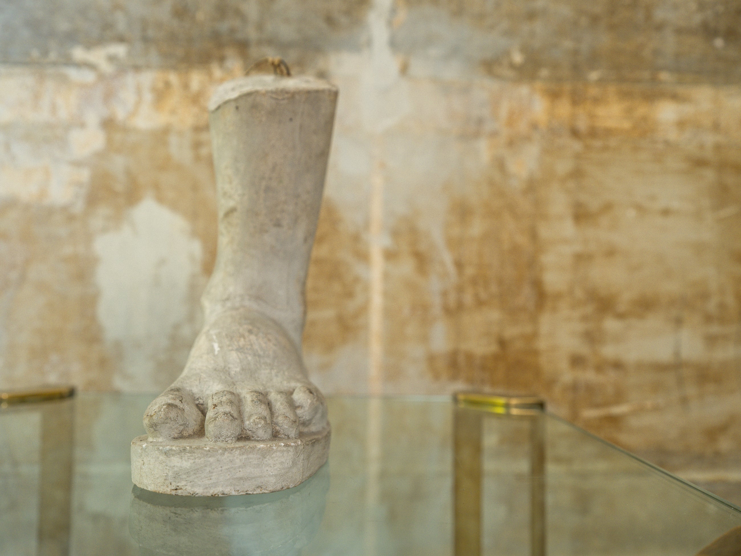 A Plaster Foot