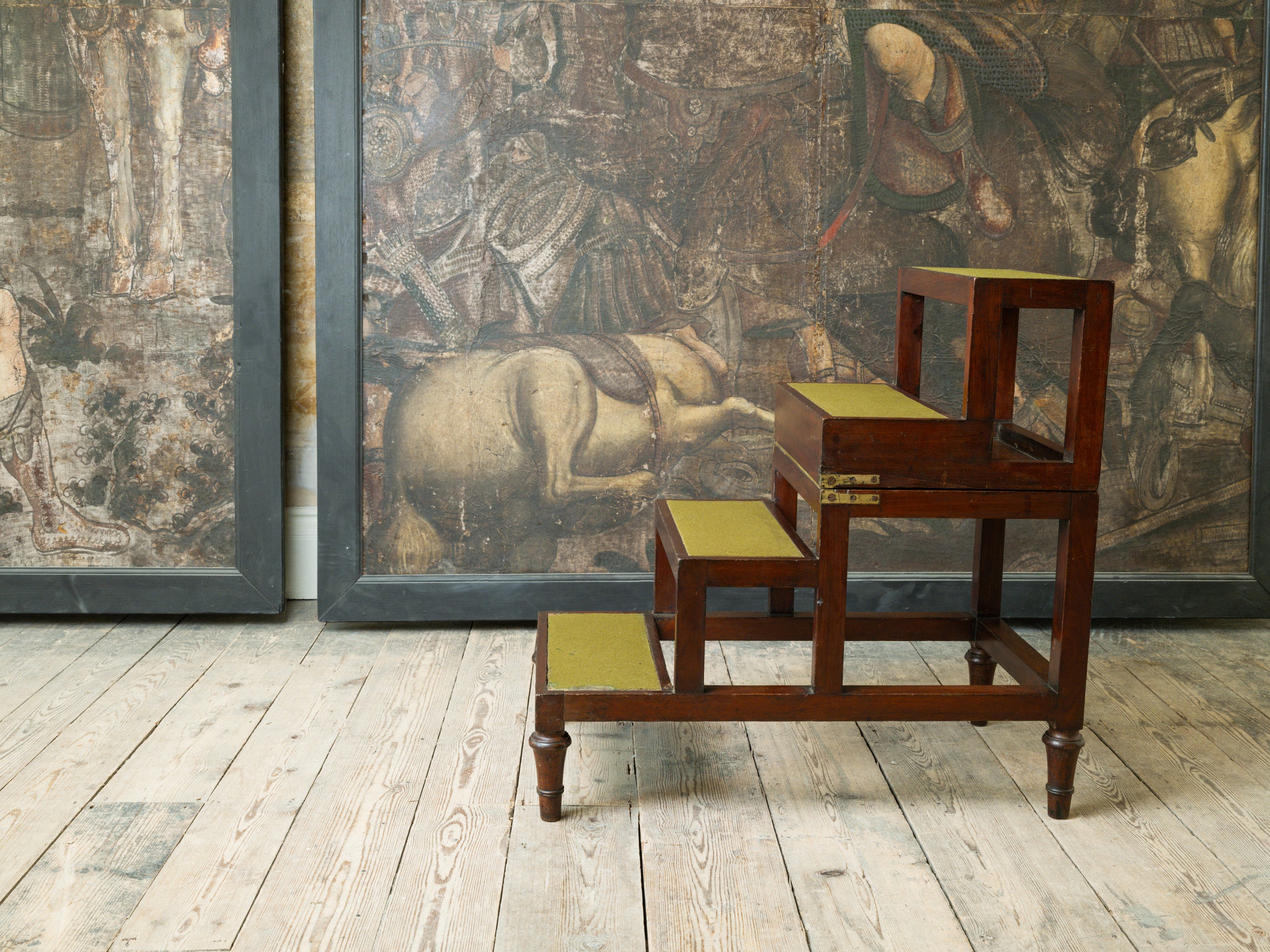 William IV Folding Library Steps