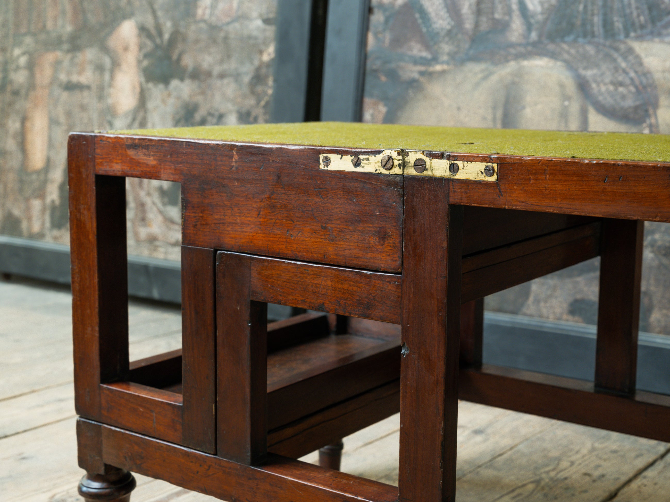 William IV Folding Library Steps