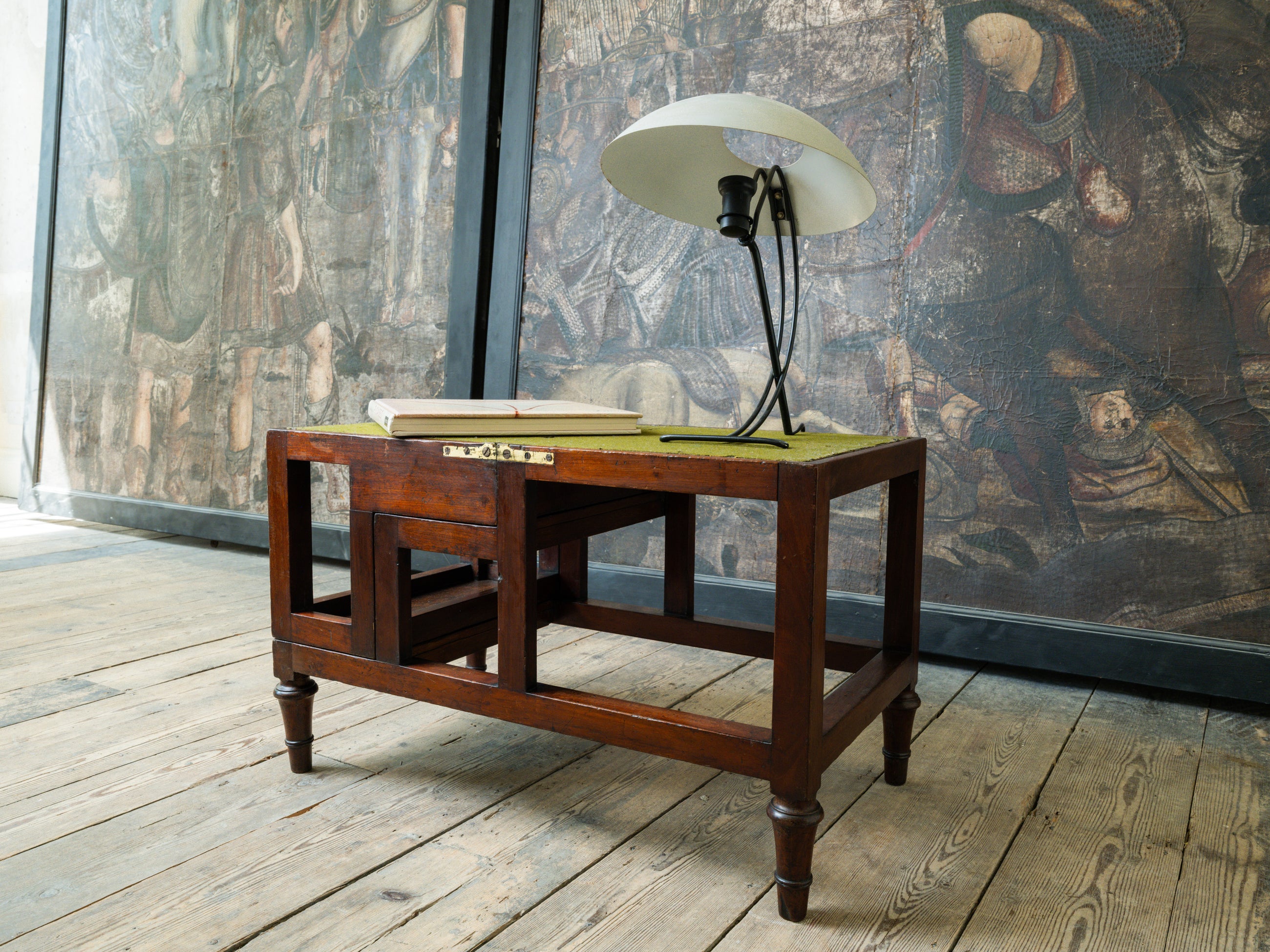 William IV Folding Library Steps