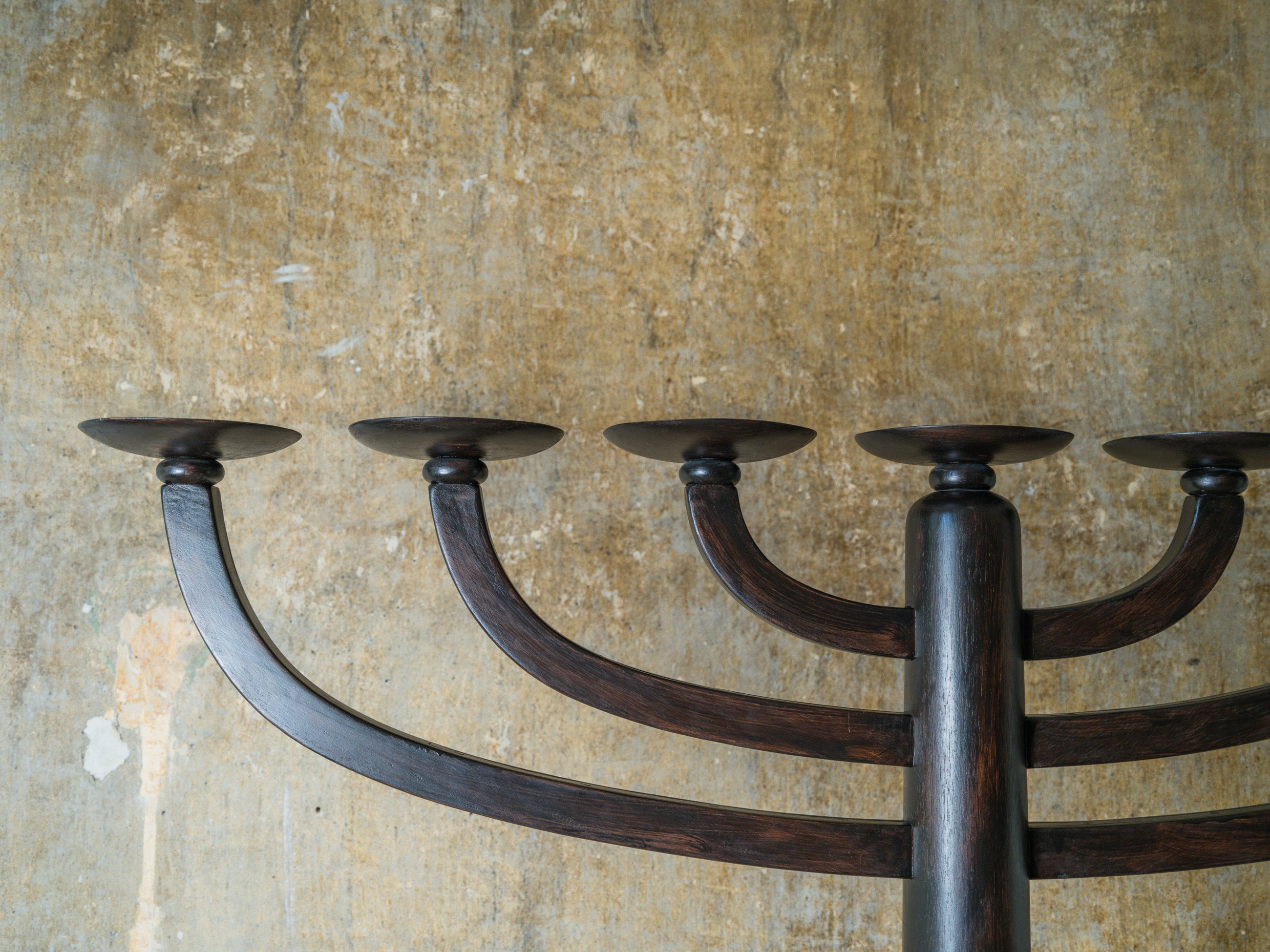 A Floor Standing Menorah