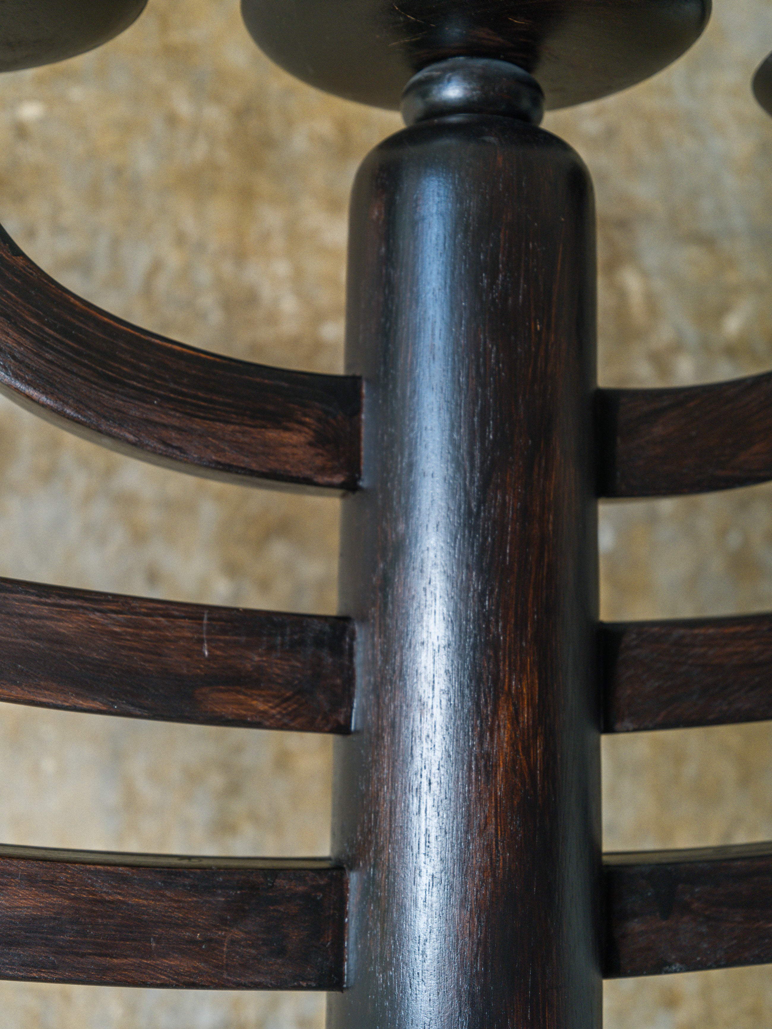 A Floor Standing Menorah