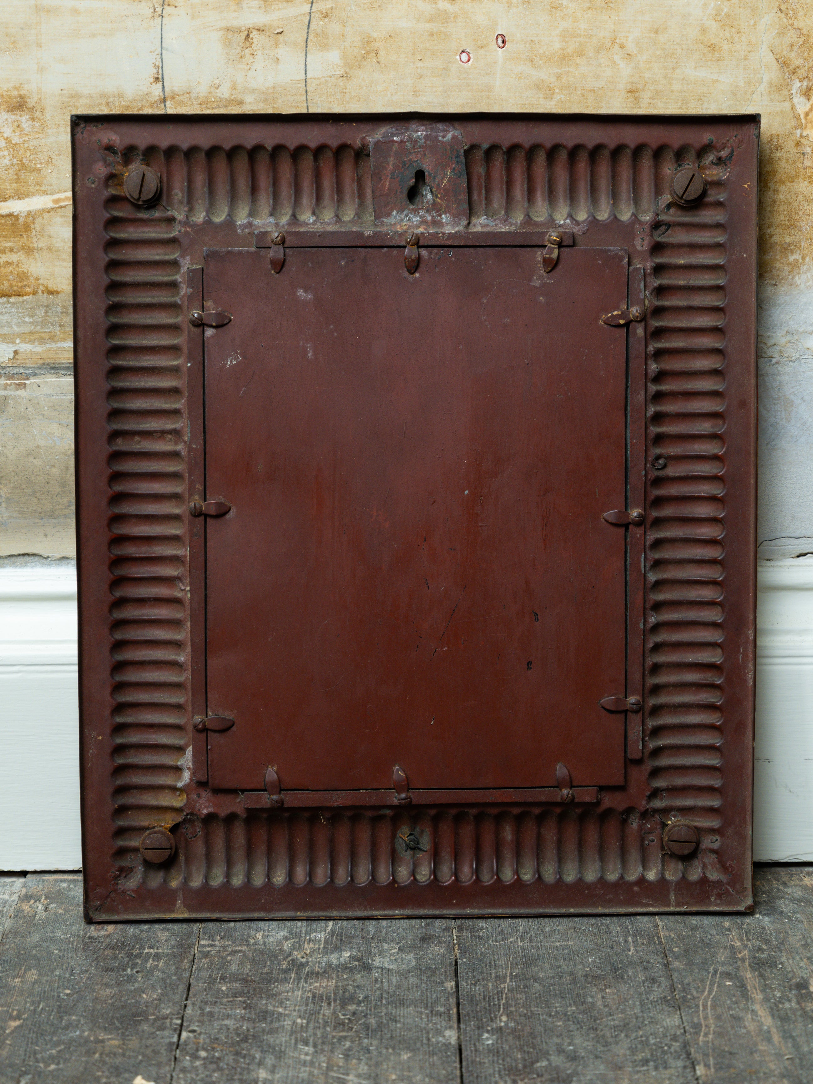 A 19th Century Brass Wall Mirror