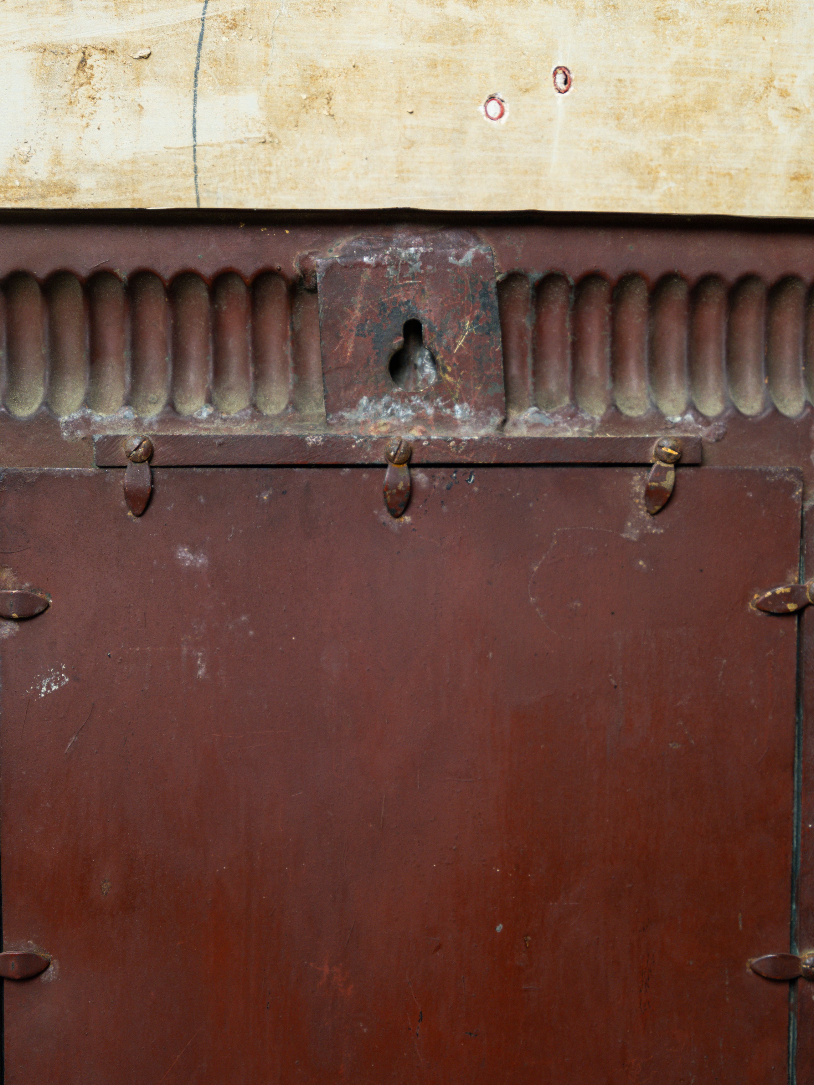 A 19th Century Brass Wall Mirror