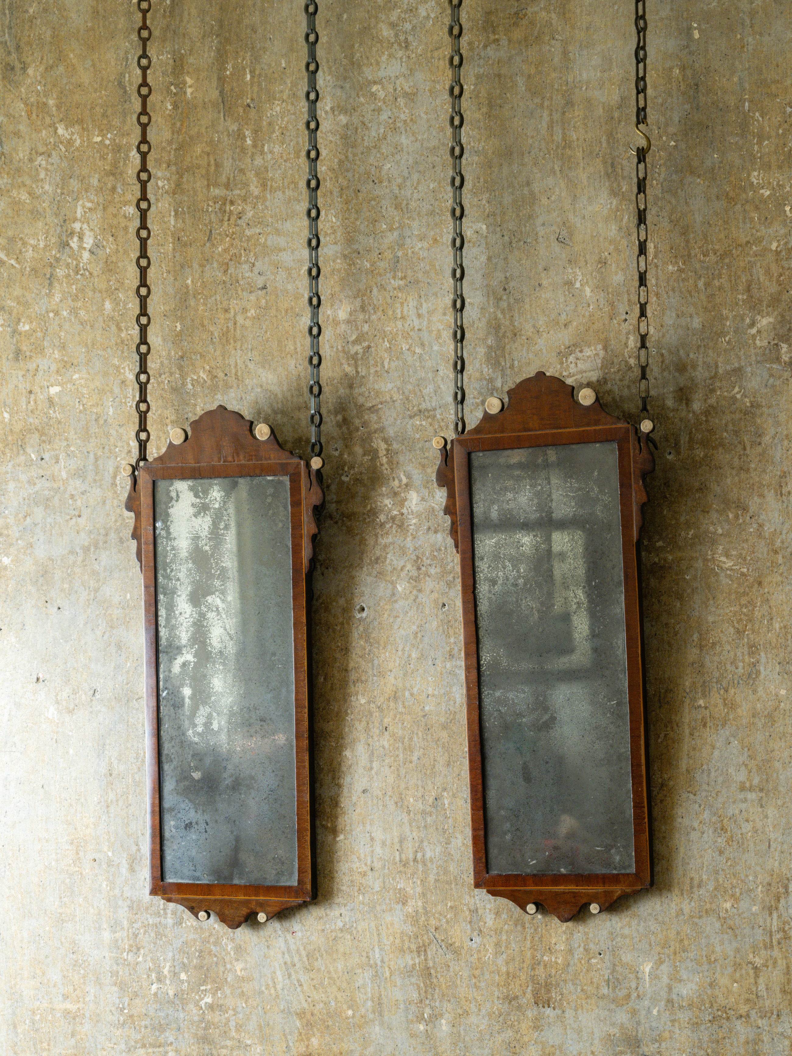A Pair of 18th Century Mirrors