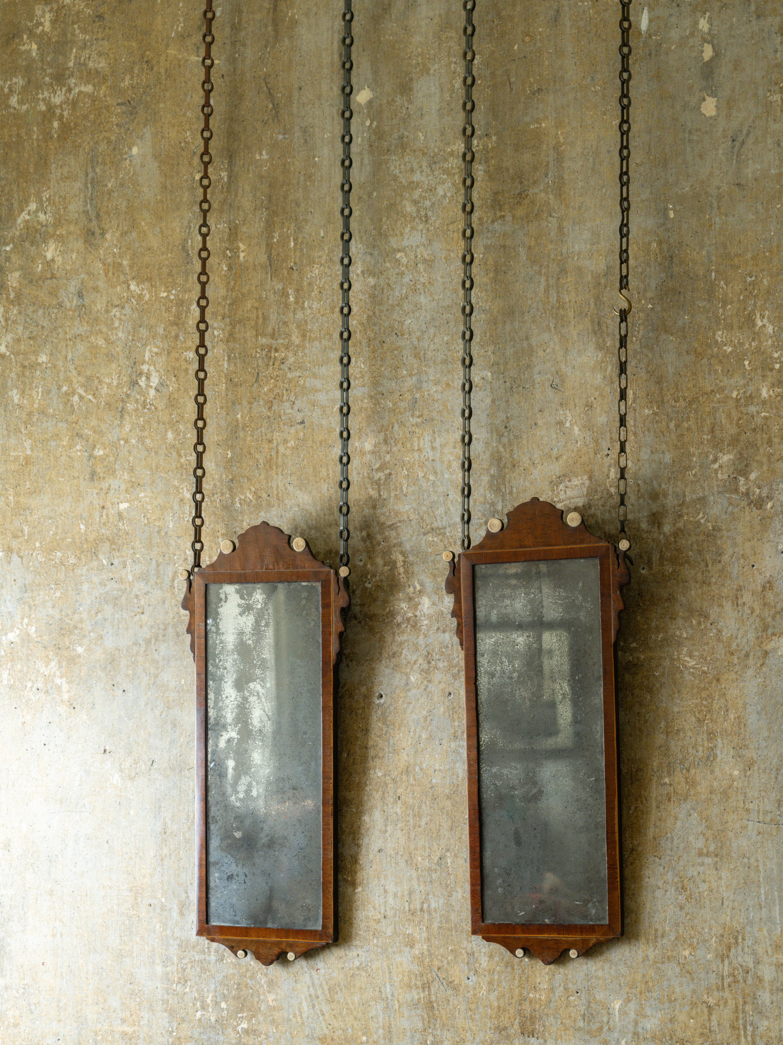 A Pair of 18th Century Mirrors