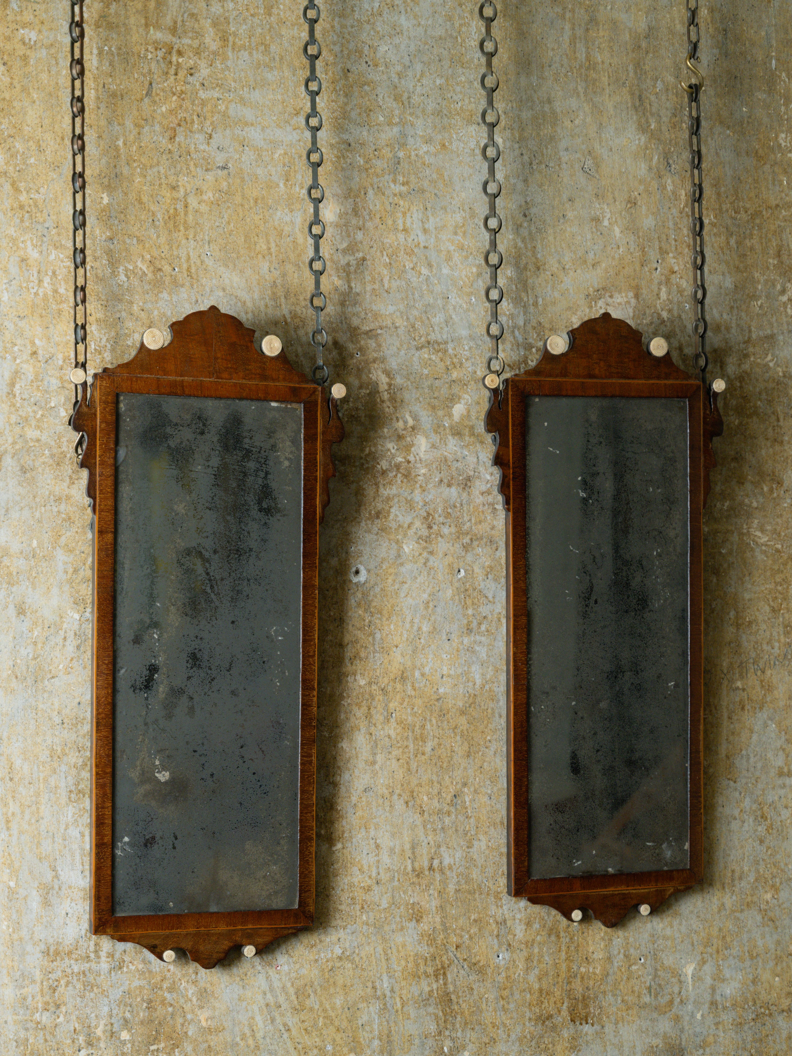 A Pair of 18th Century Mirrors