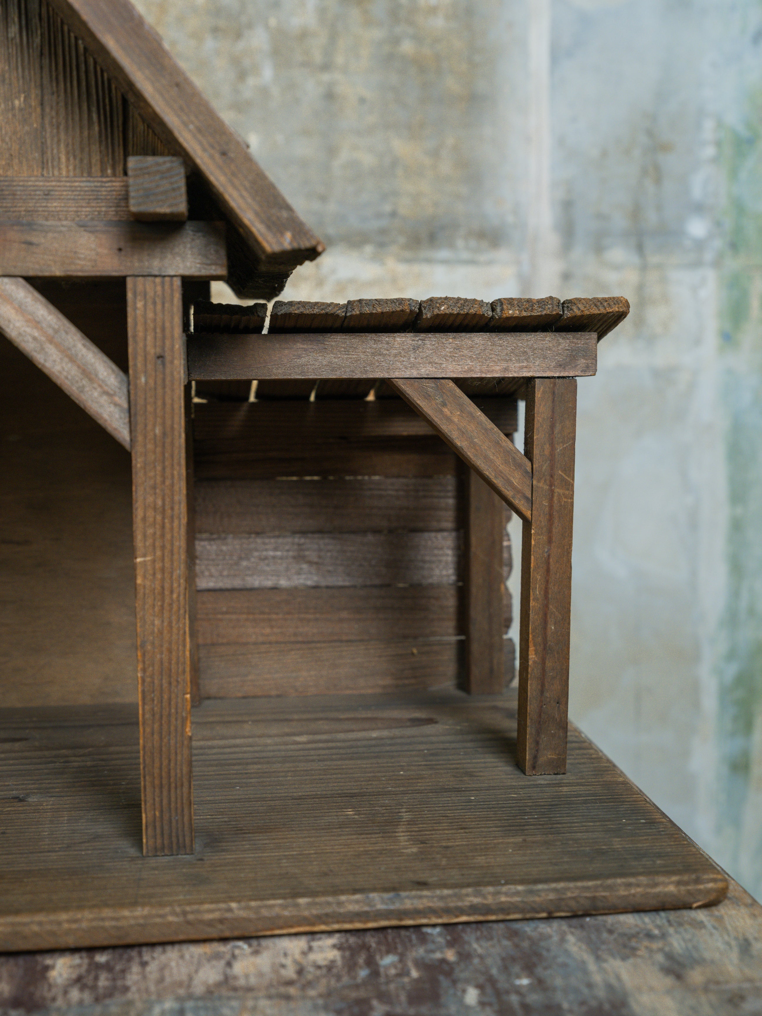A 19th Century Architectural Stable Model