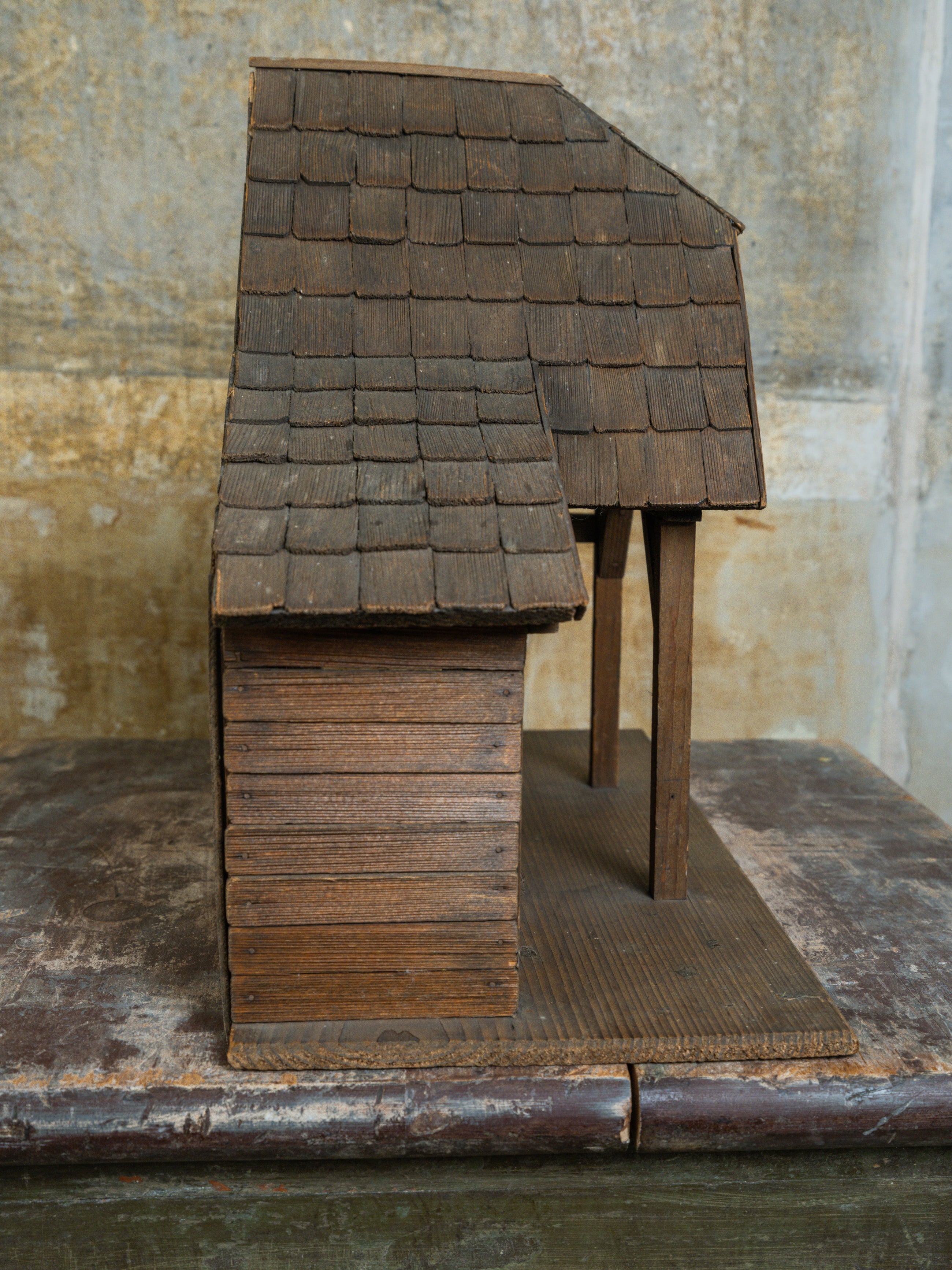 A 19th Century Architectural Stable Model