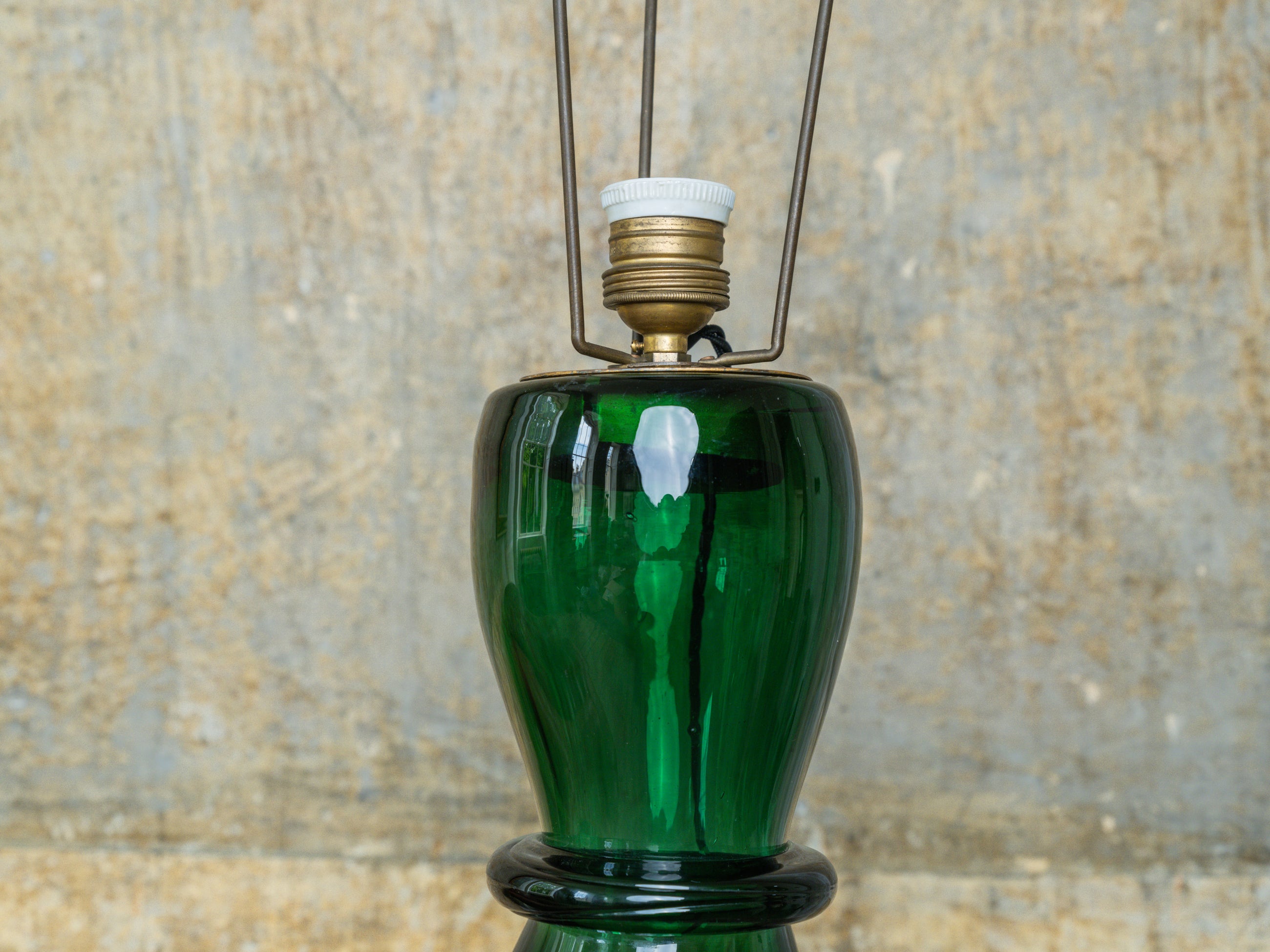 An Art Glass Table Lamp