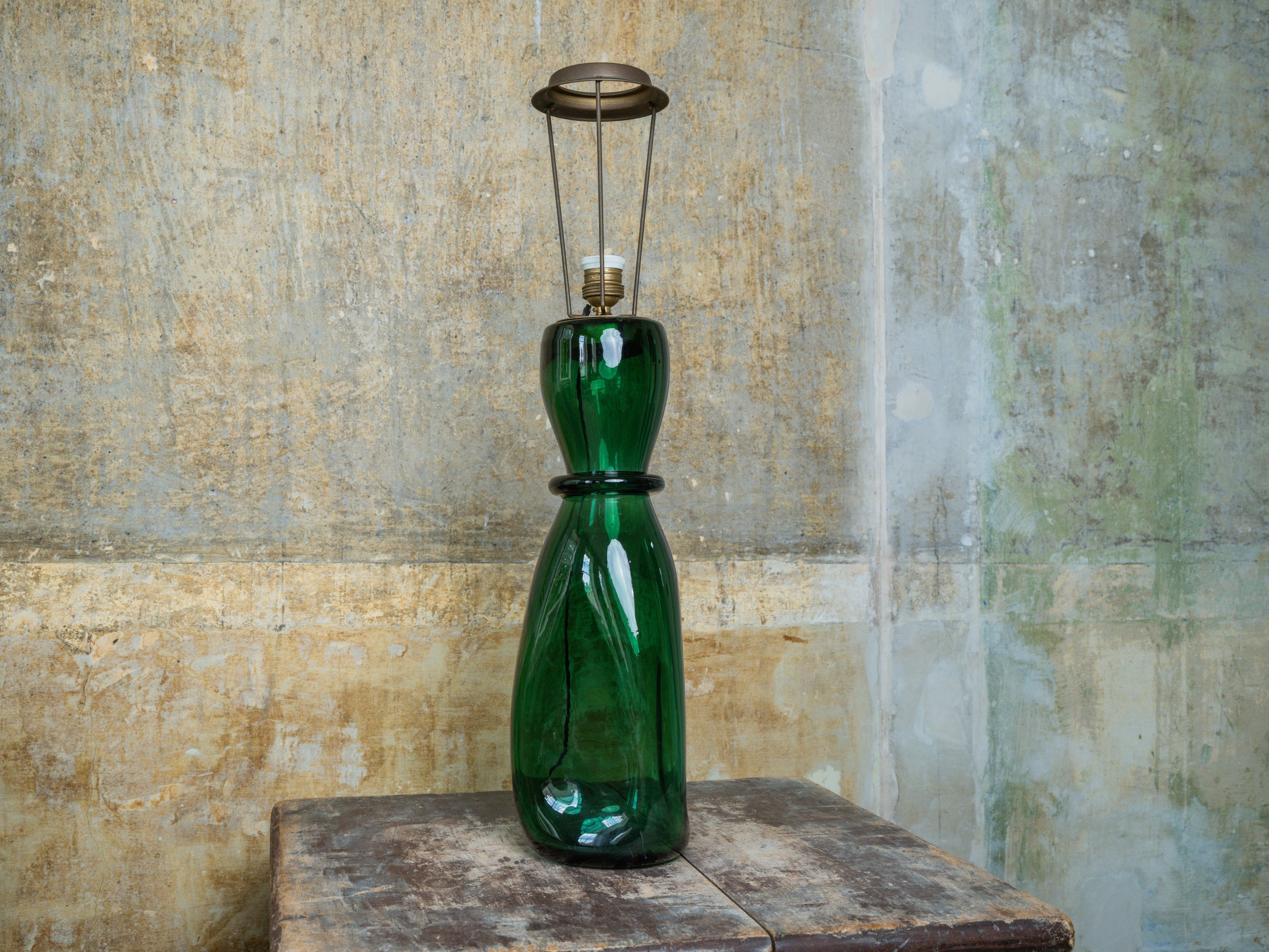 An Art Glass Table Lamp