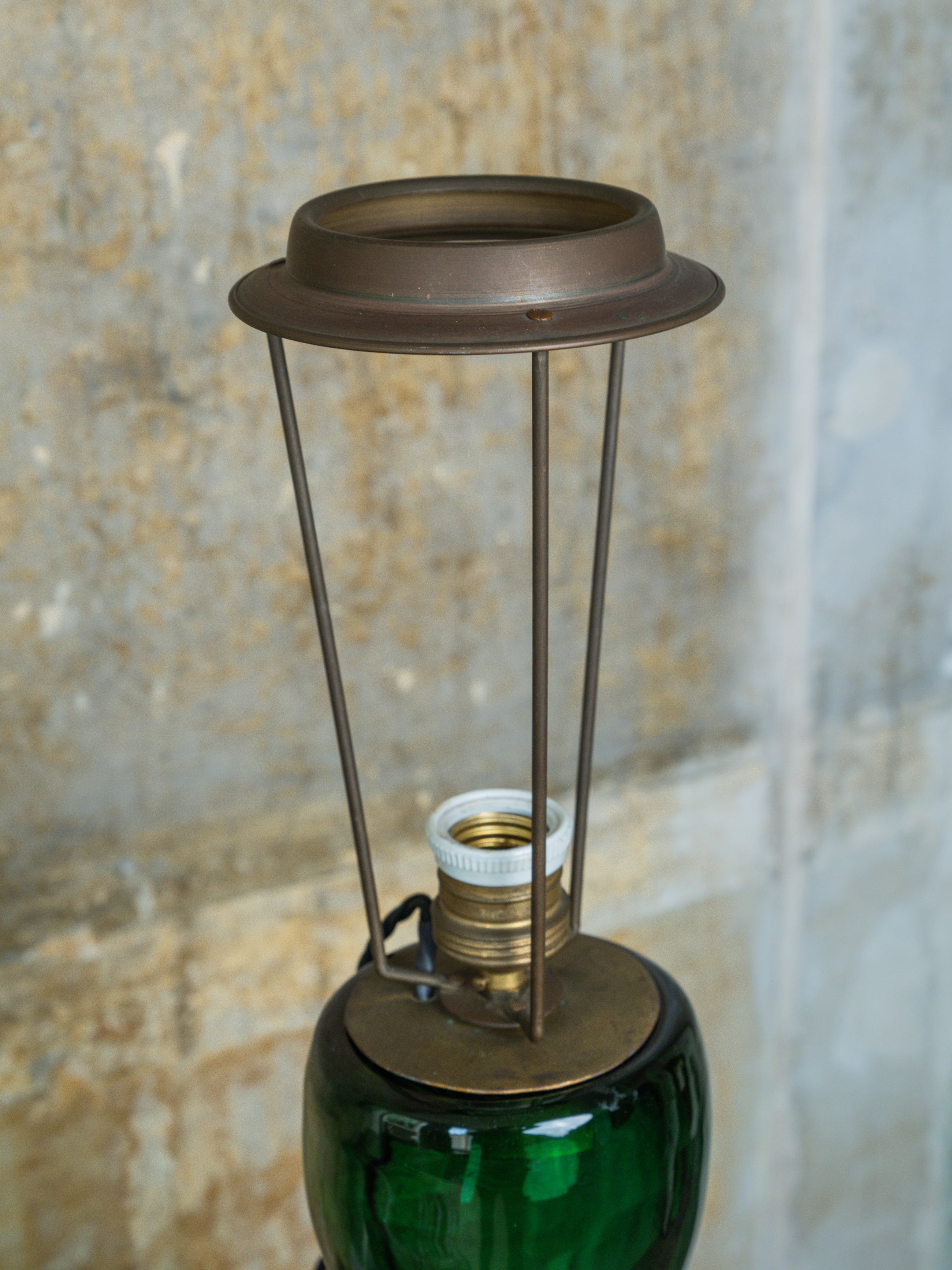An Art Glass Table Lamp