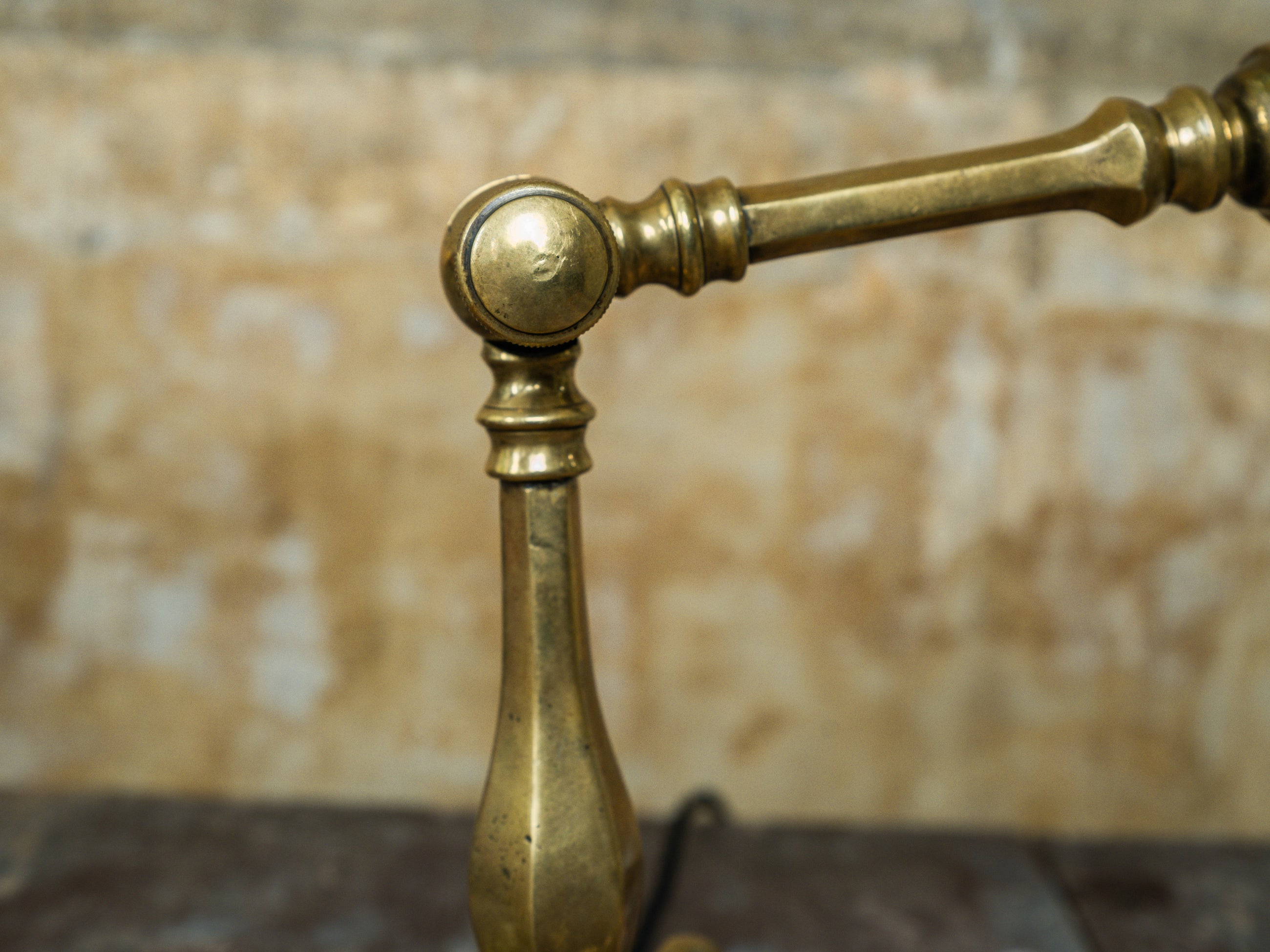 A Brass Students Lamp