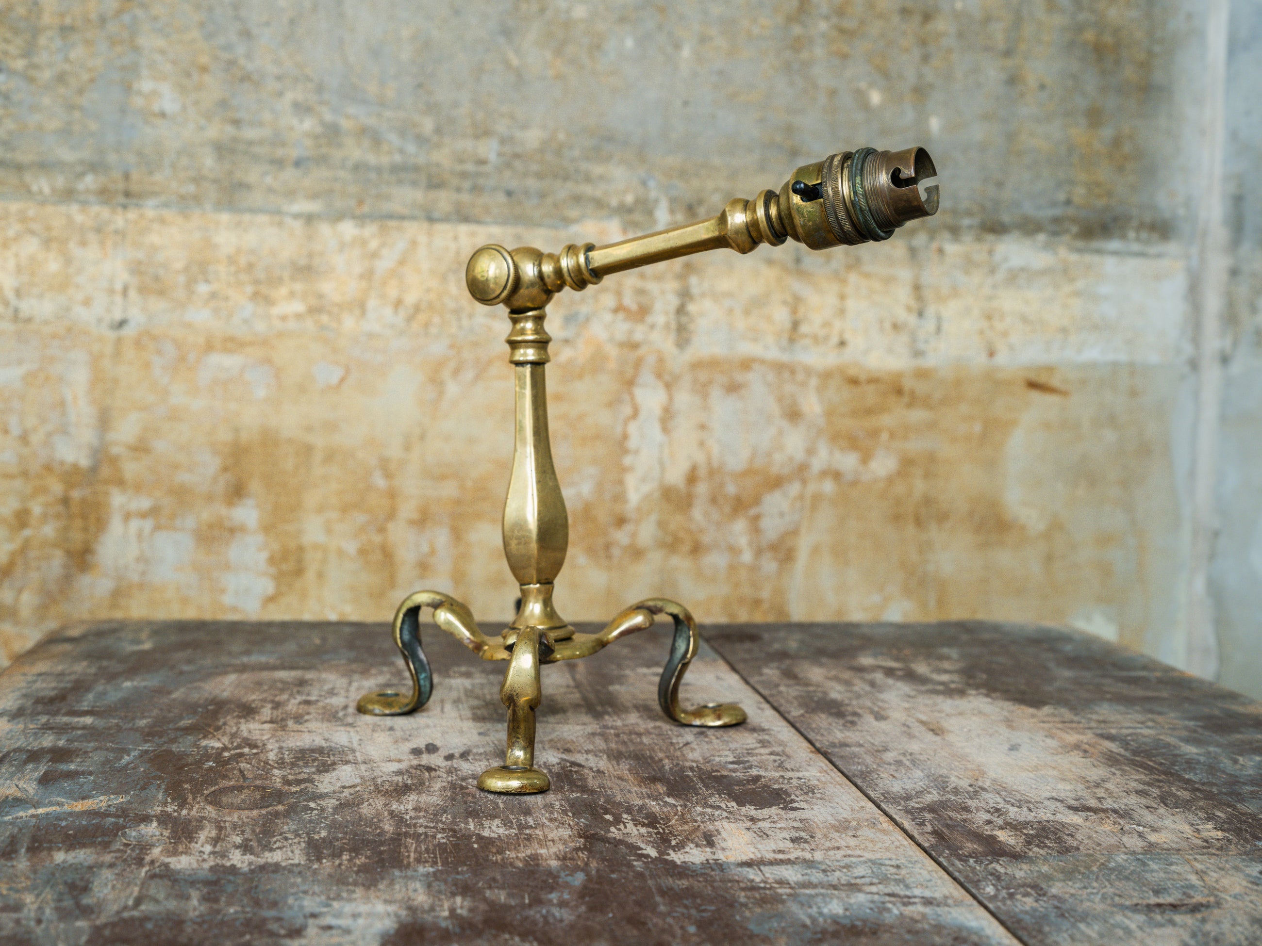 A Brass Students Lamp