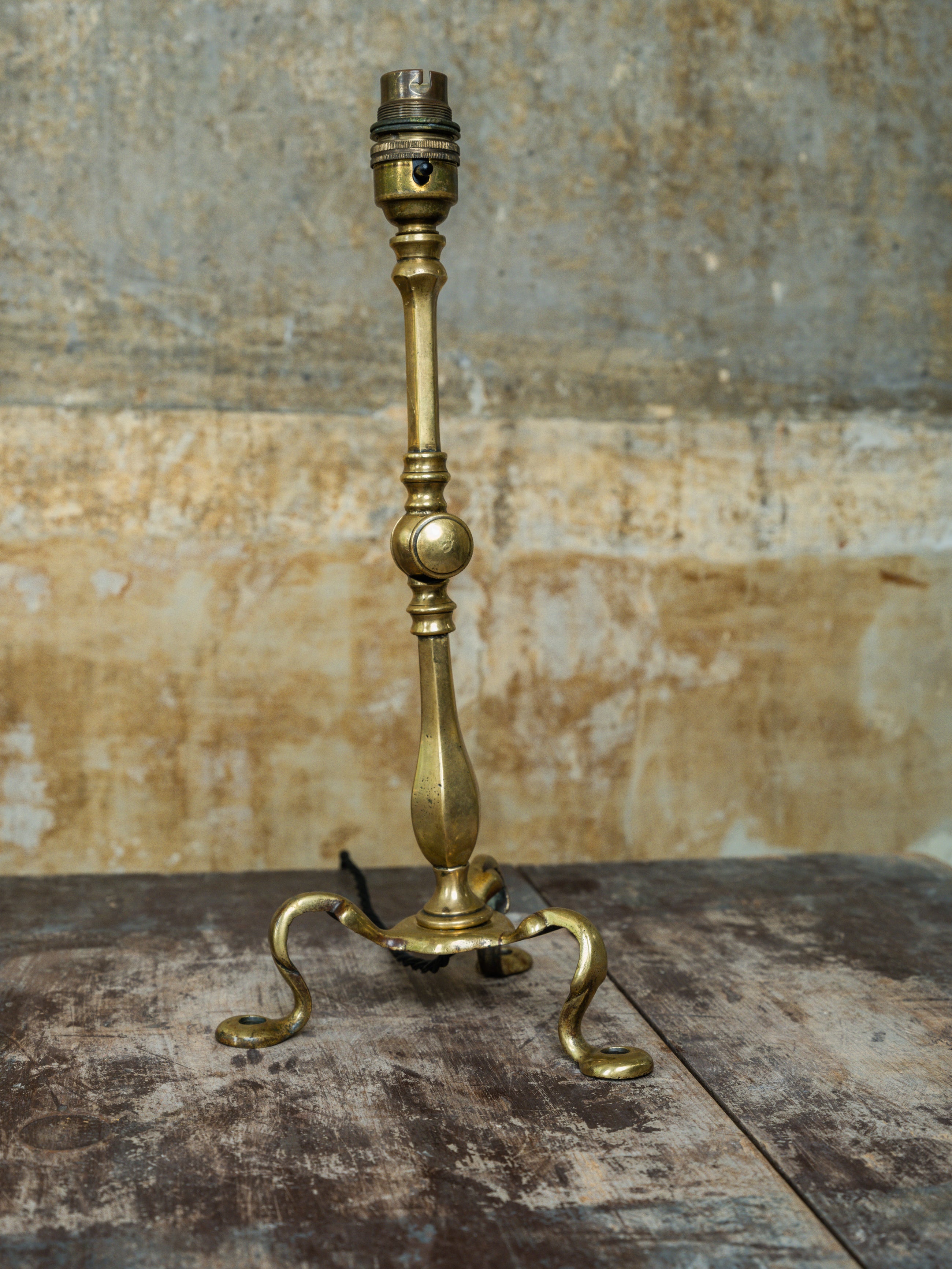 A Brass Students Lamp