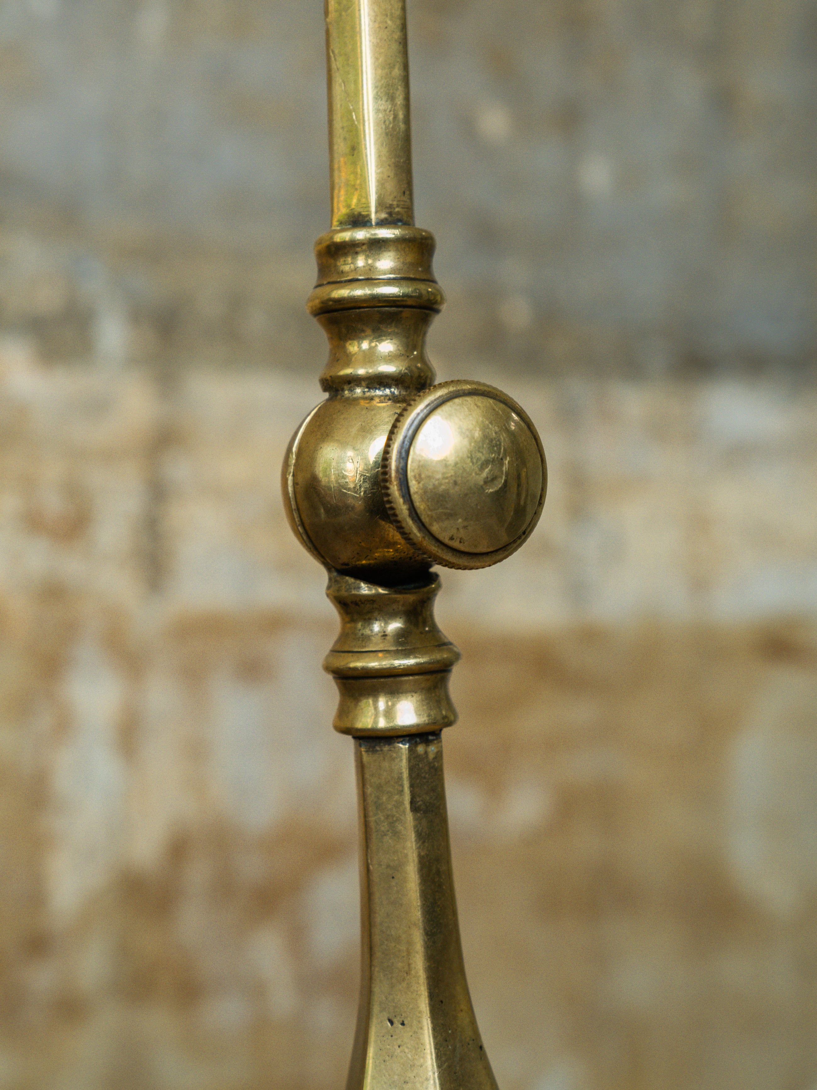 A Brass Students Lamp