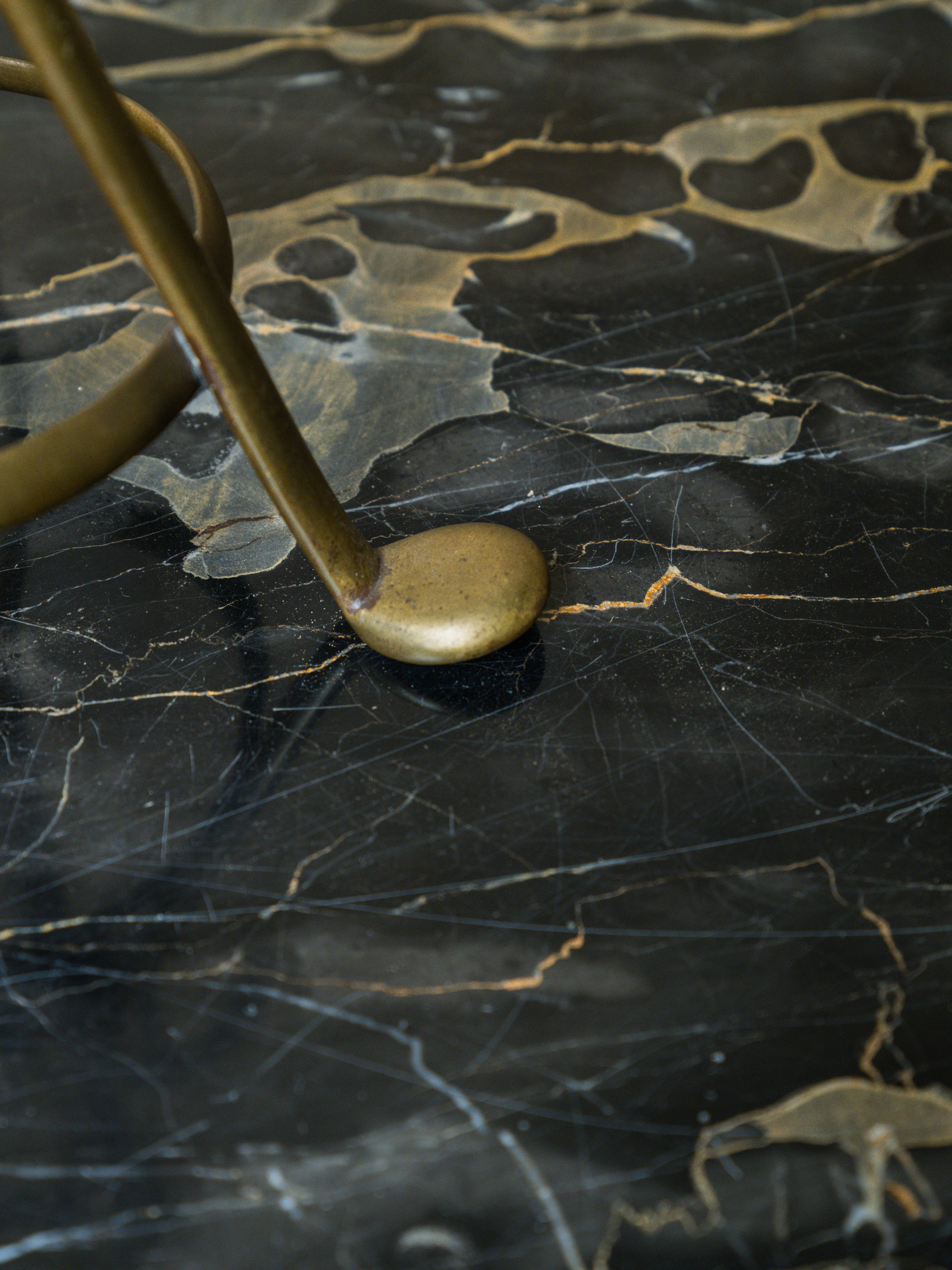 An Adjustable Brass W A S Benson Table Lamp