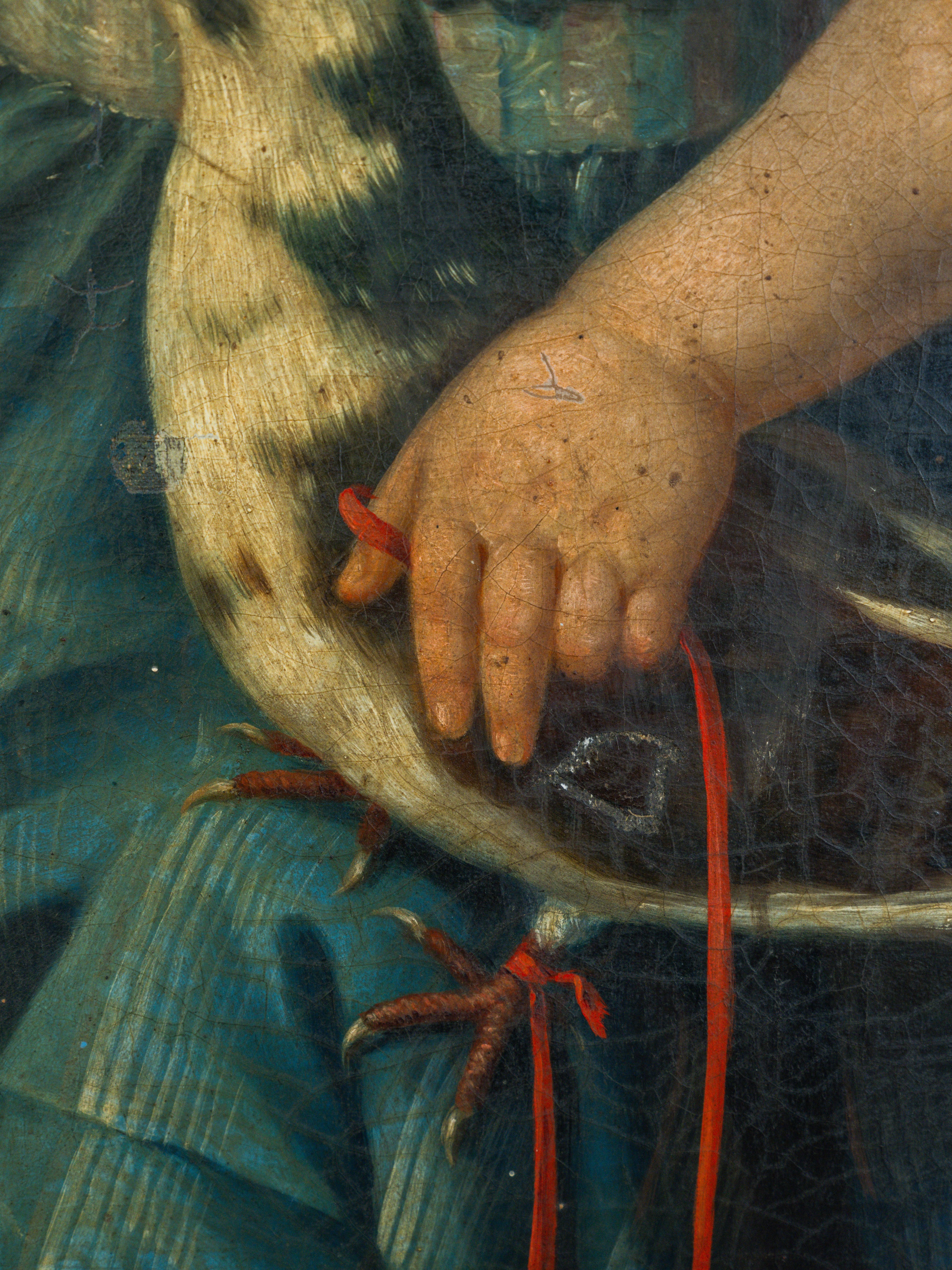 A 19th Century Oil of Seated Boy