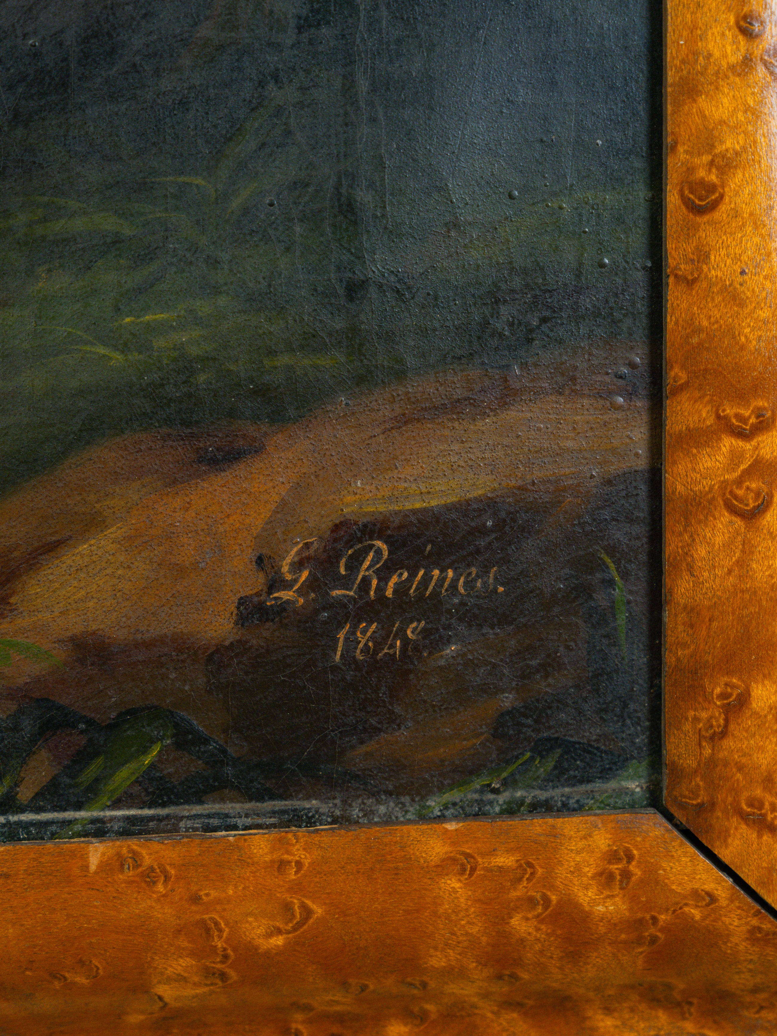 A 19th Century Oil of Seated Boy