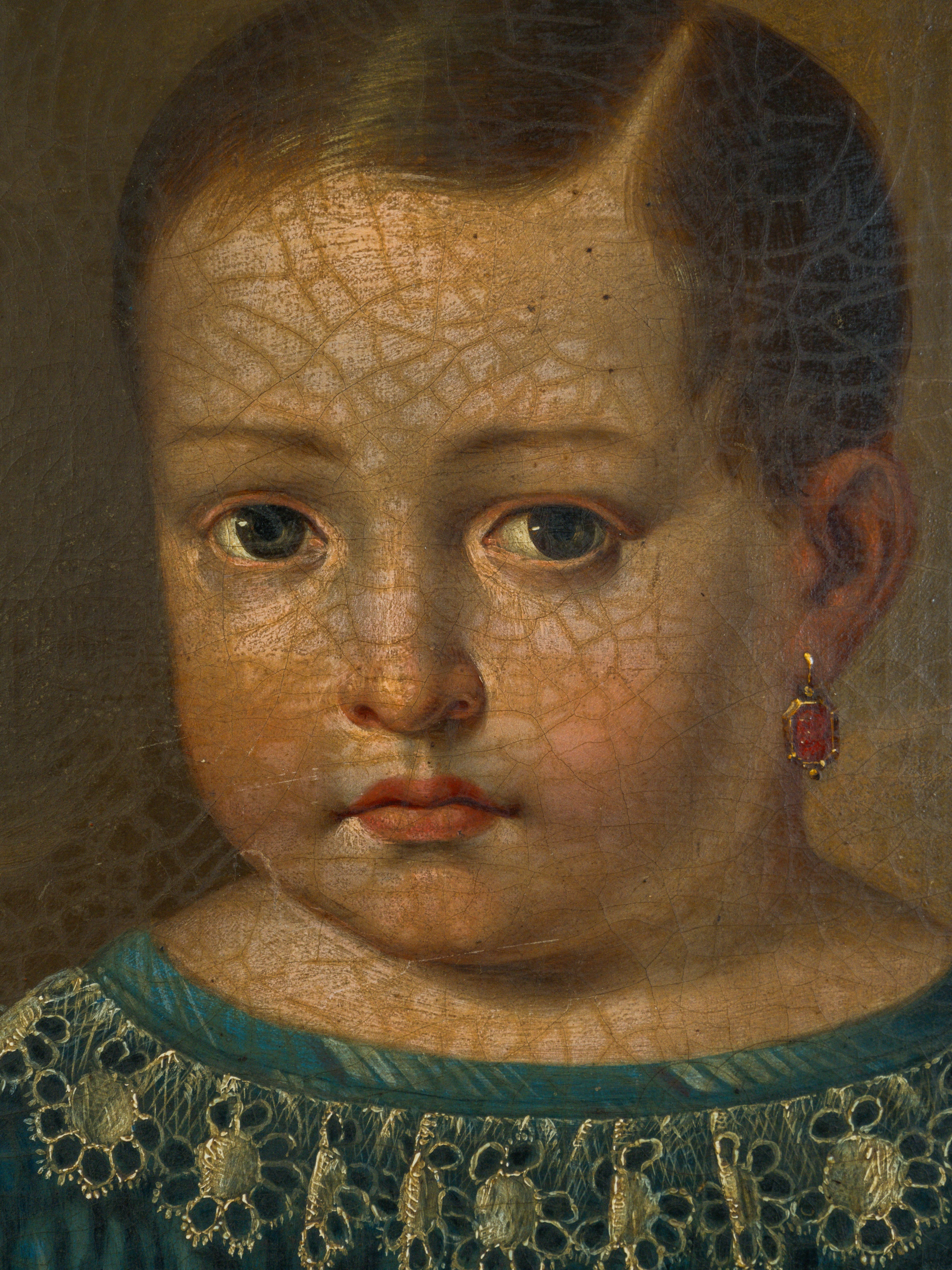 A 19th Century Oil of Seated Boy