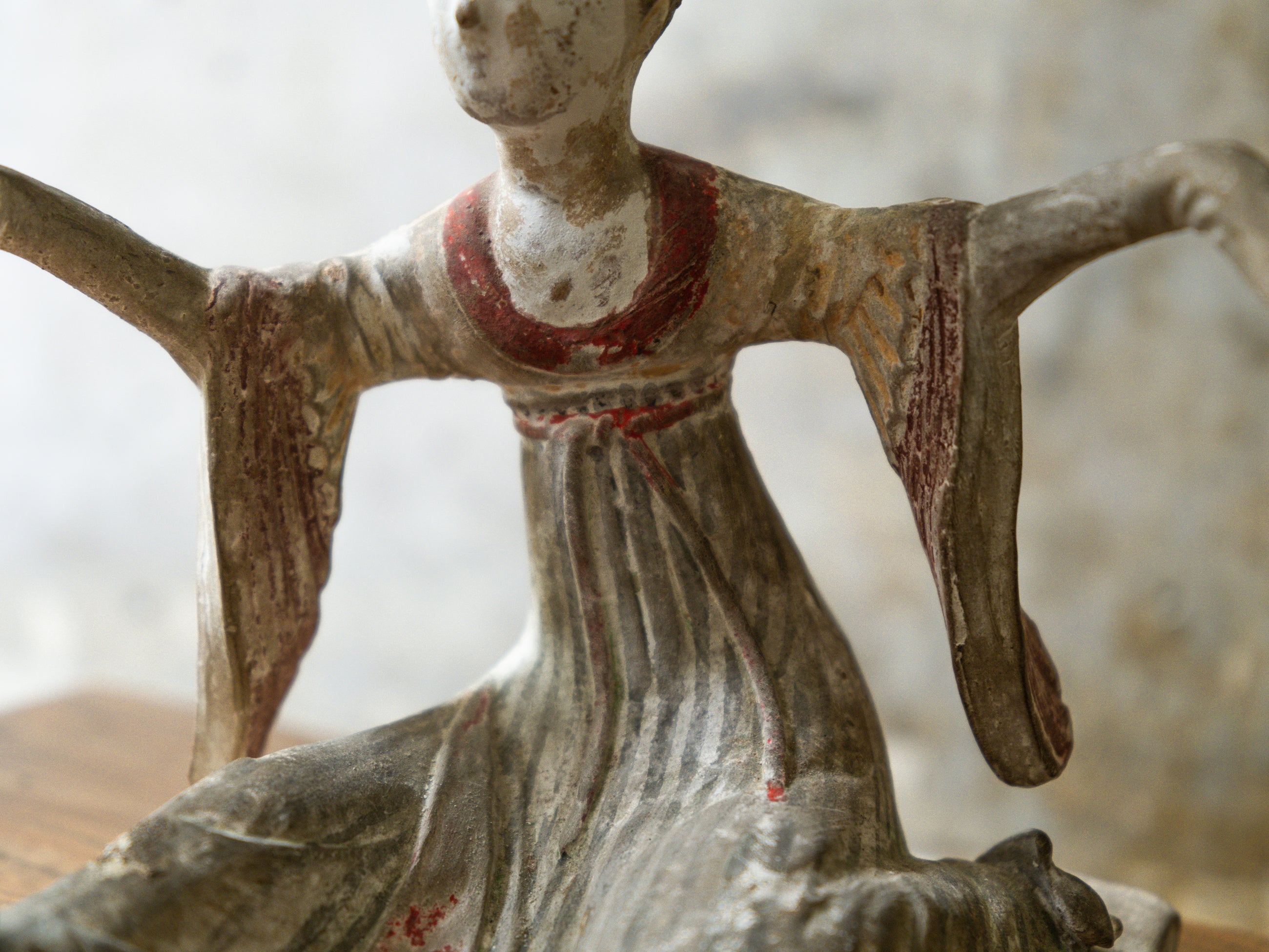 A Tang Dynasty Dancing Tomb Figure