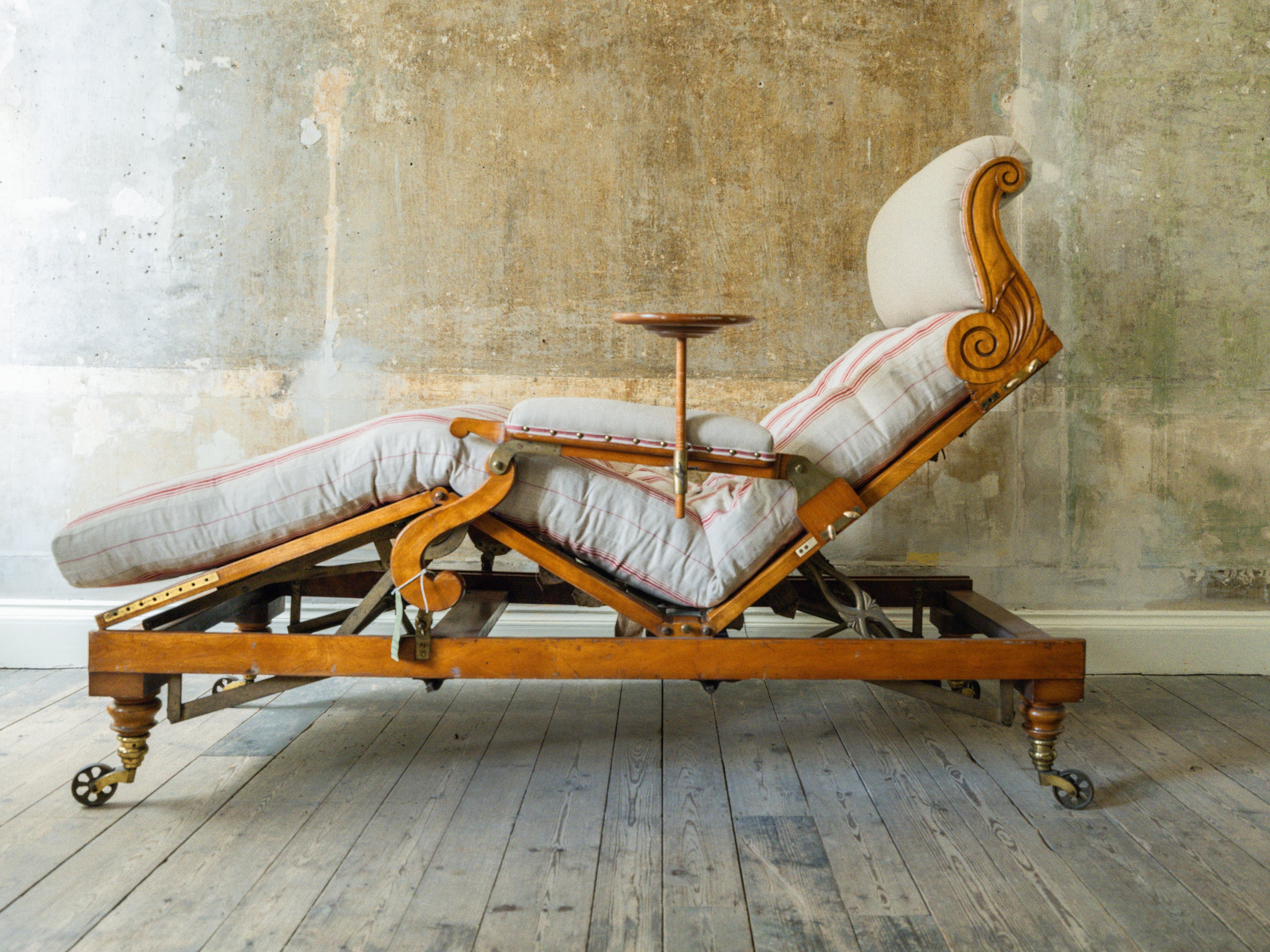 A Large 19th Century Bespoke Day Bed