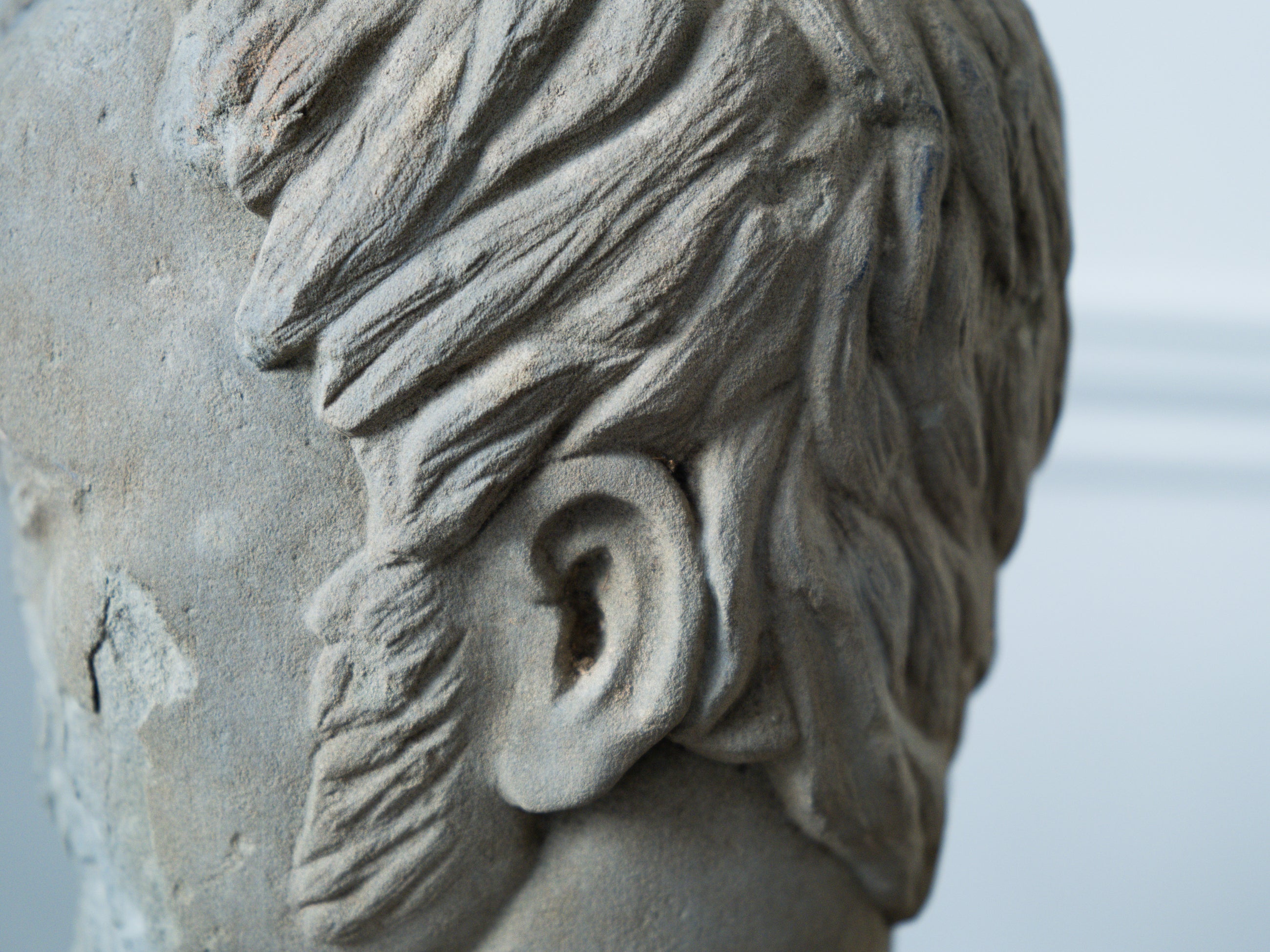 An 18th Century Carved Stone Male Bust