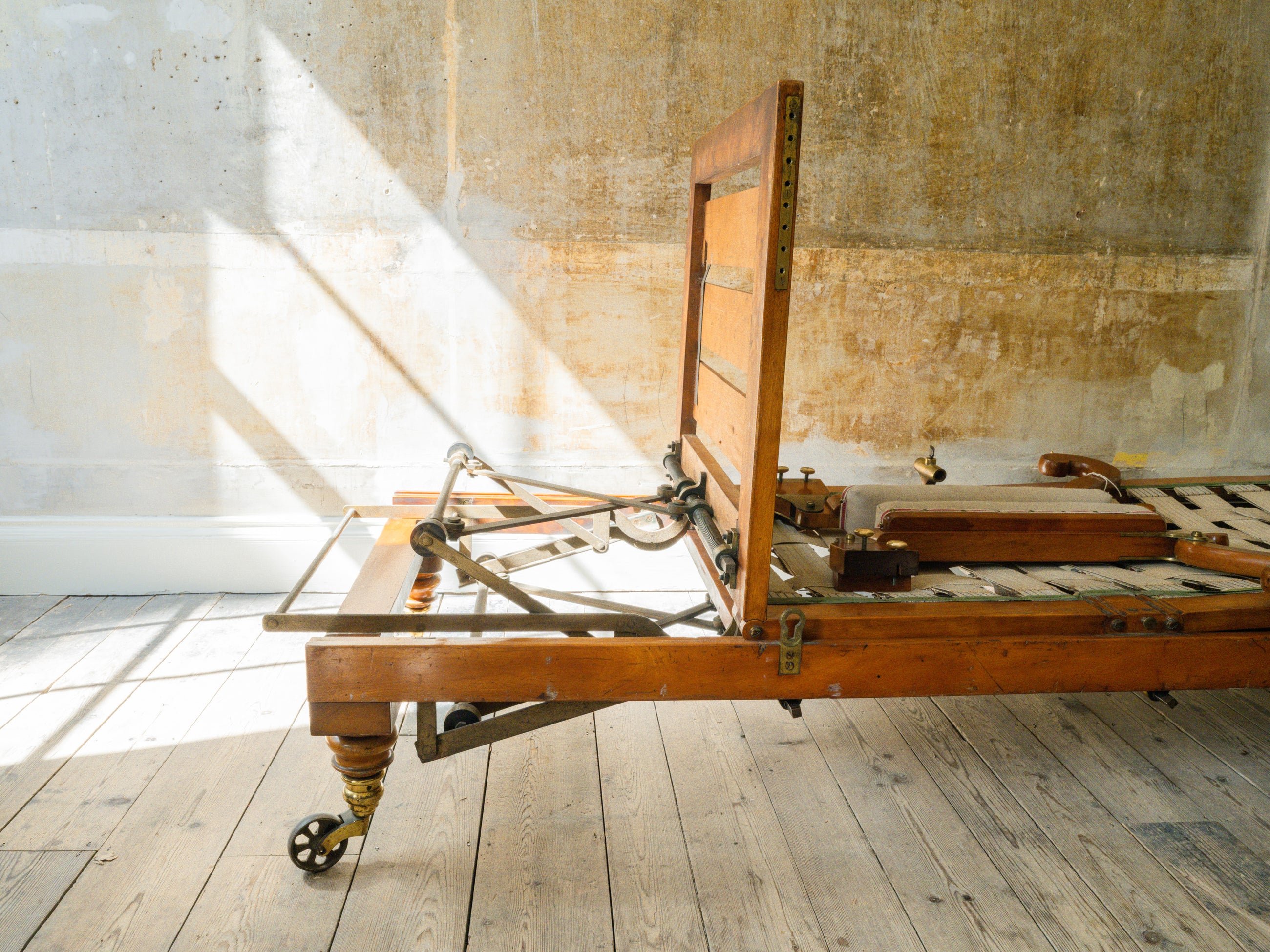 A Large 19th Century Bespoke Day Bed
