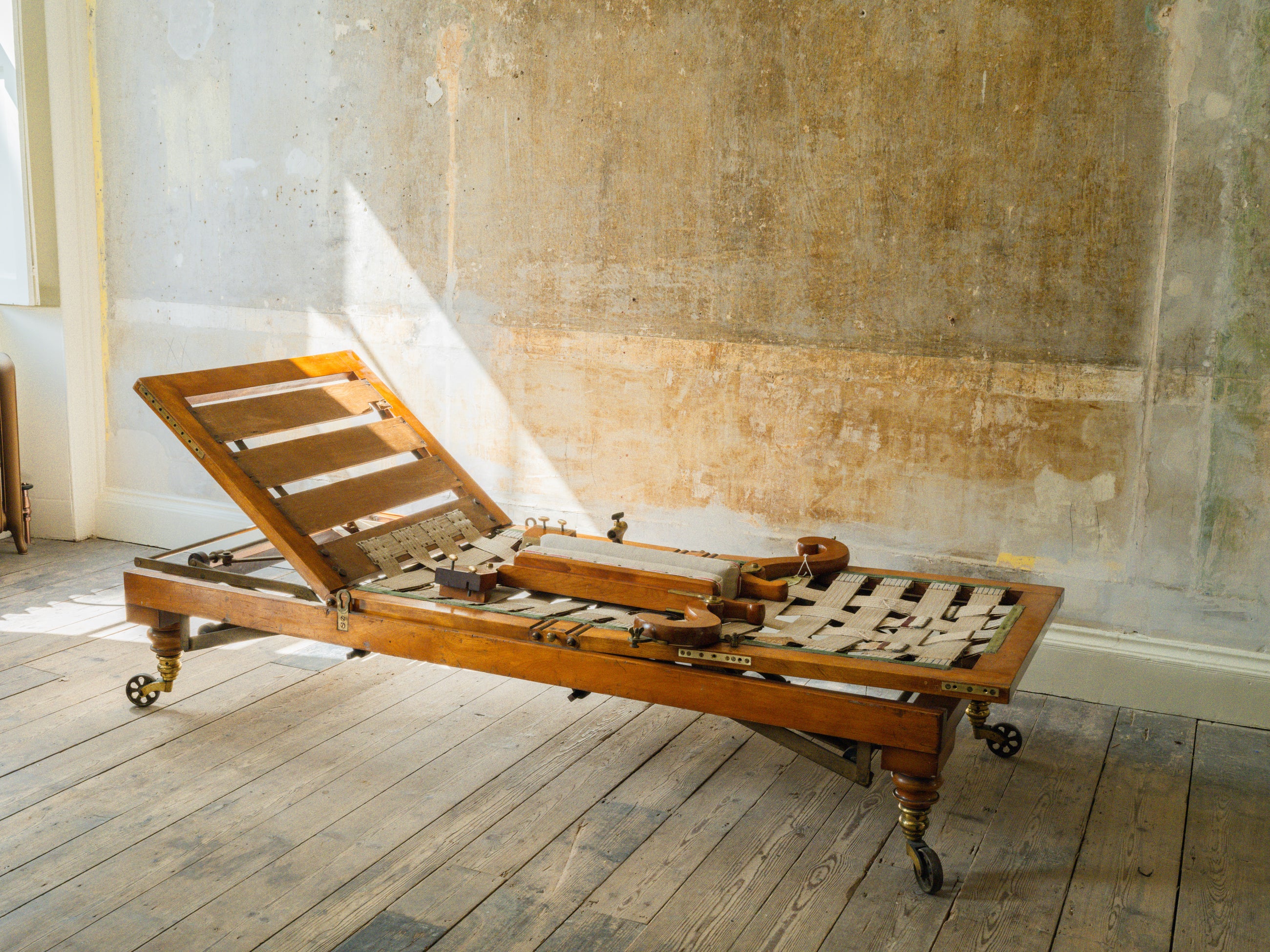 A Large 19th Century Bespoke Day Bed