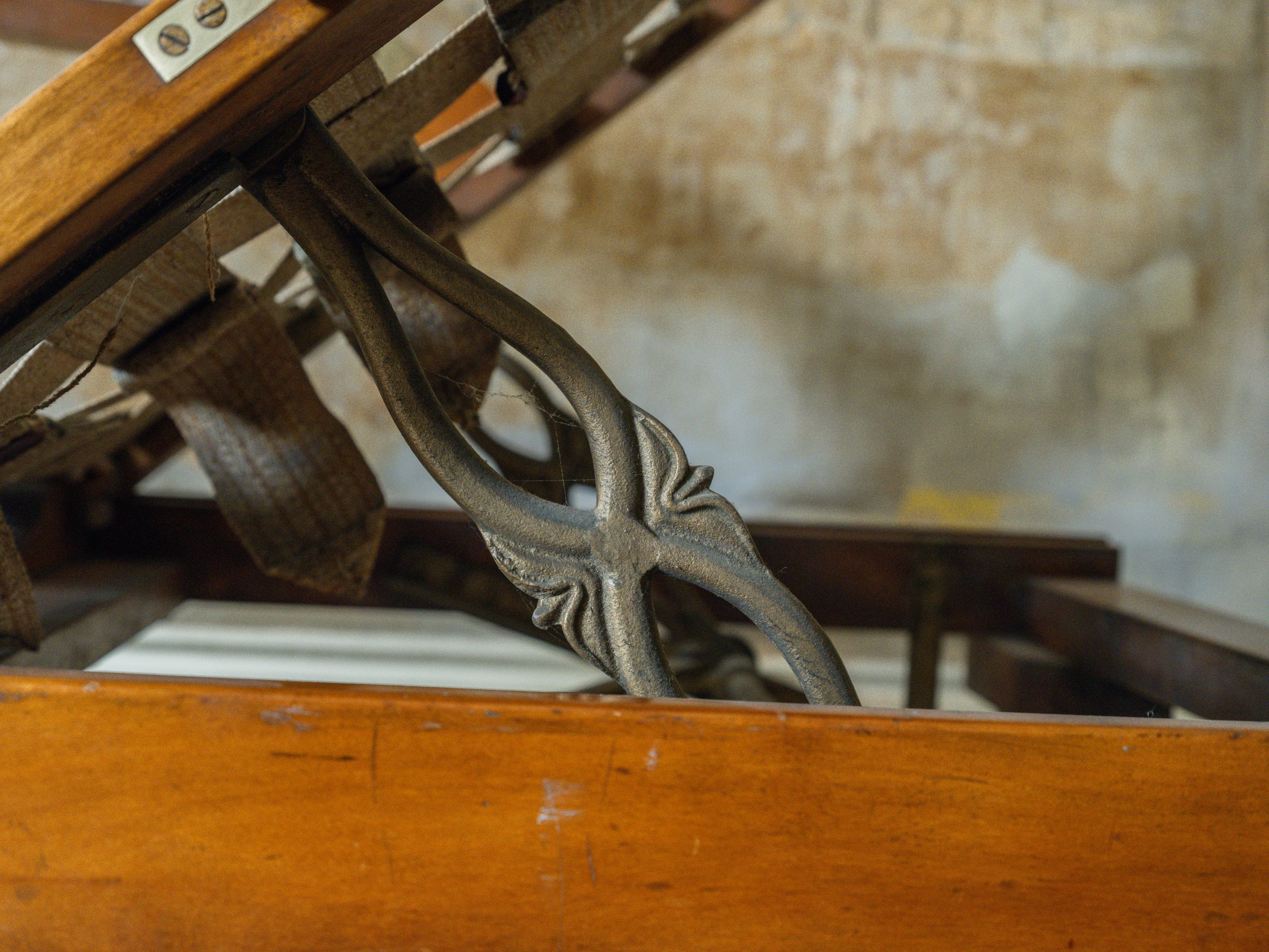 A Large 19th Century Bespoke Day Bed