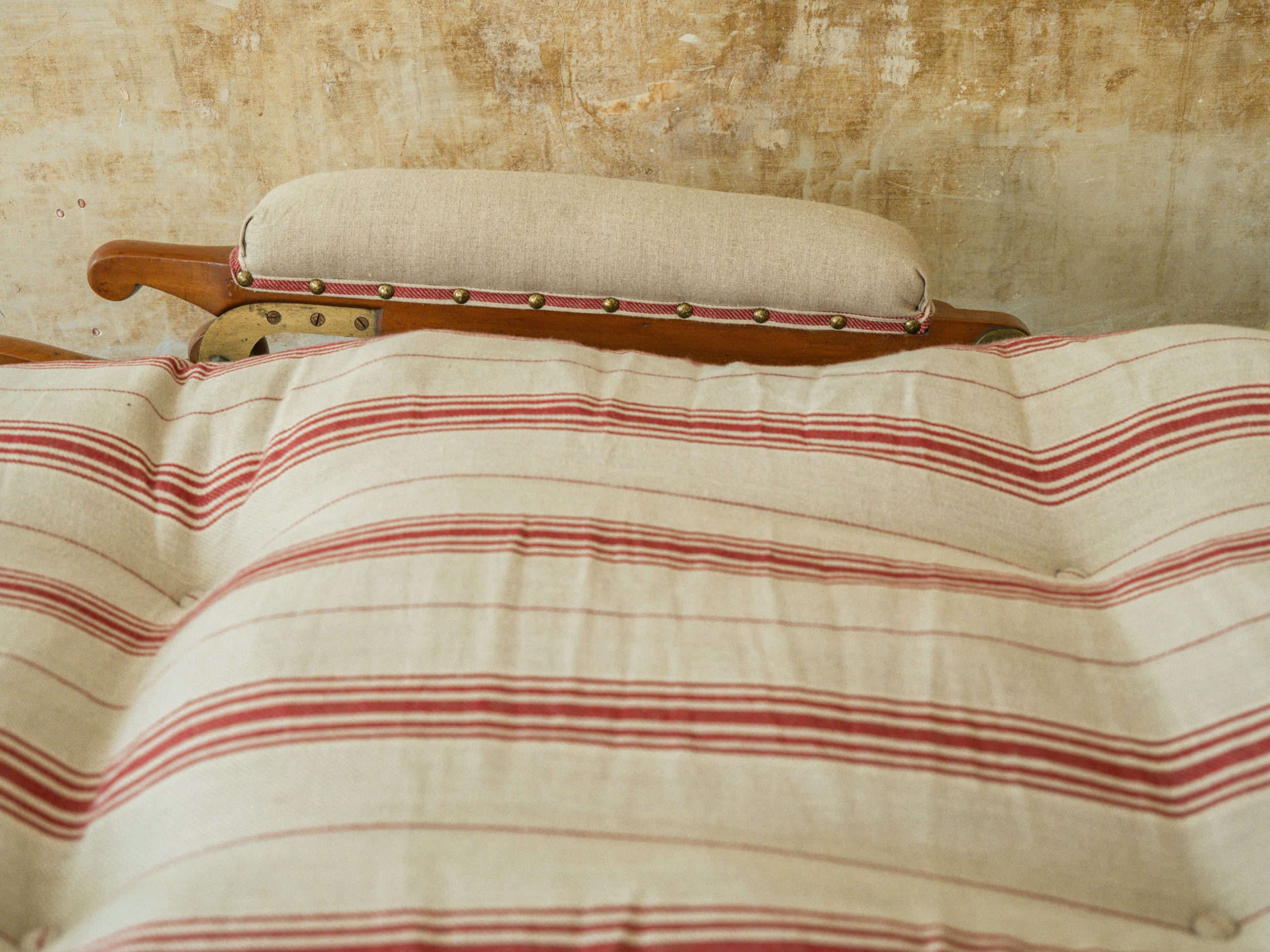 A Large 19th Century Bespoke Day Bed