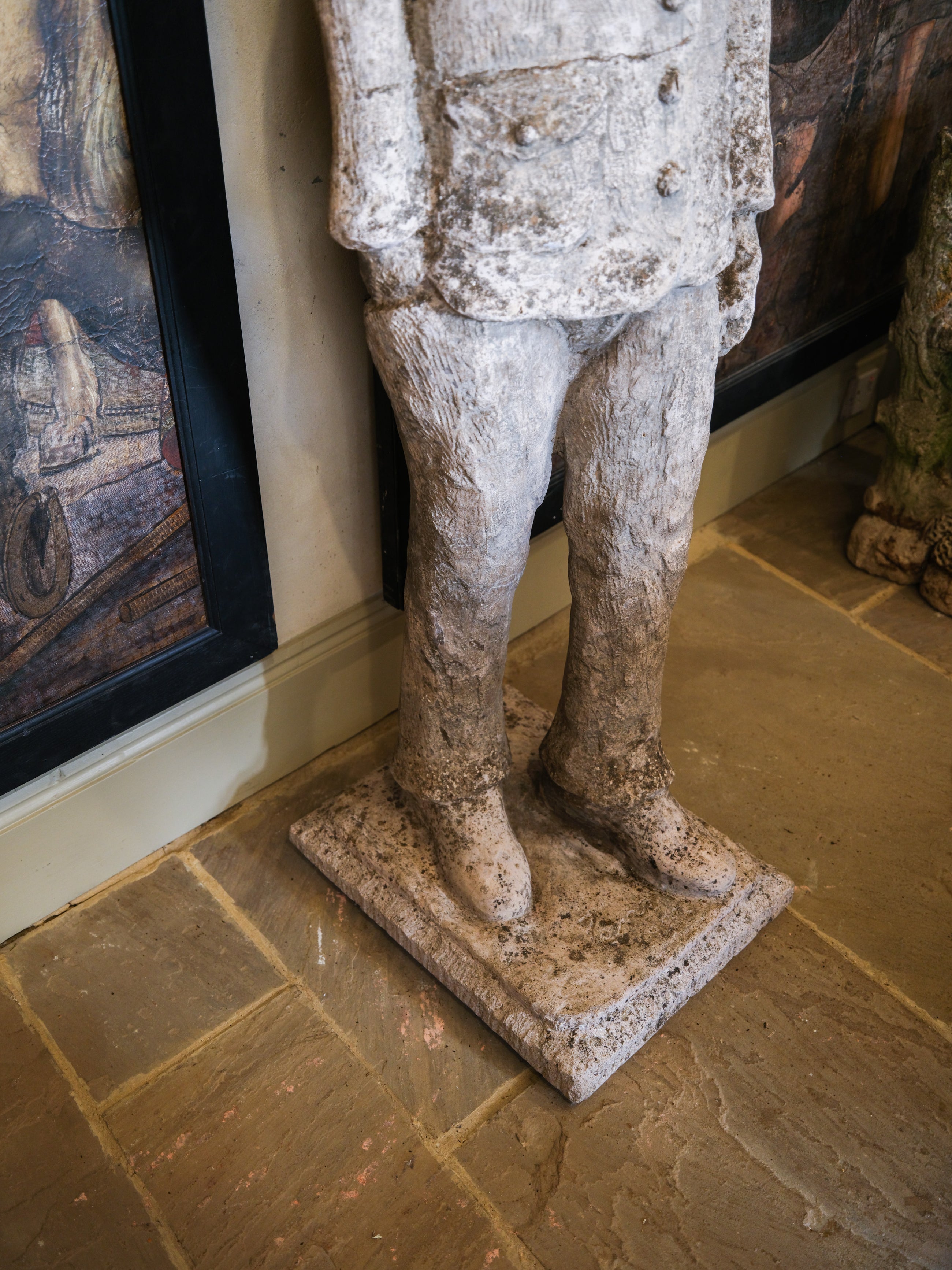 Statue of a Tall Boy