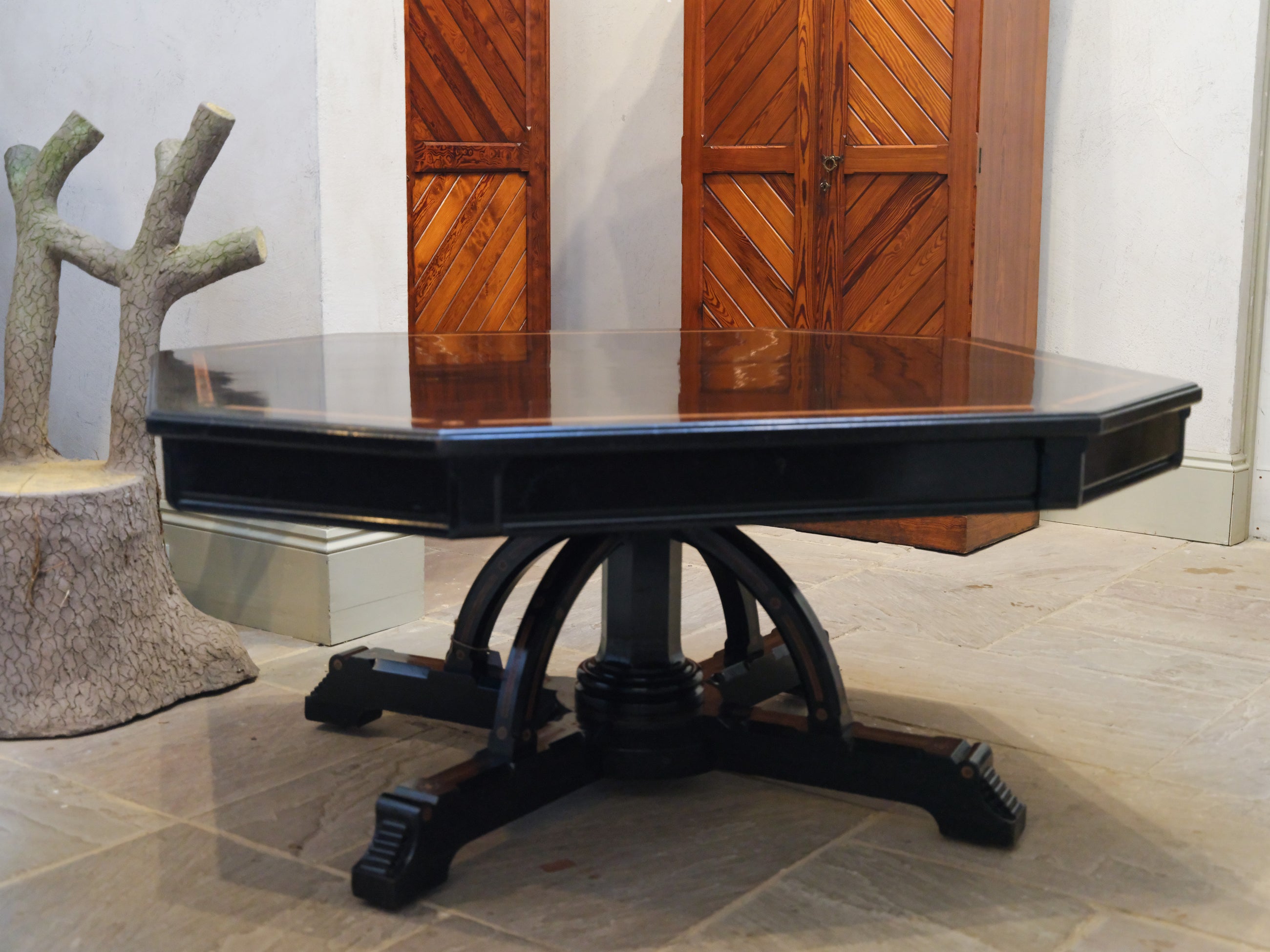 A 19th Century Macassar Ebony Centre Table