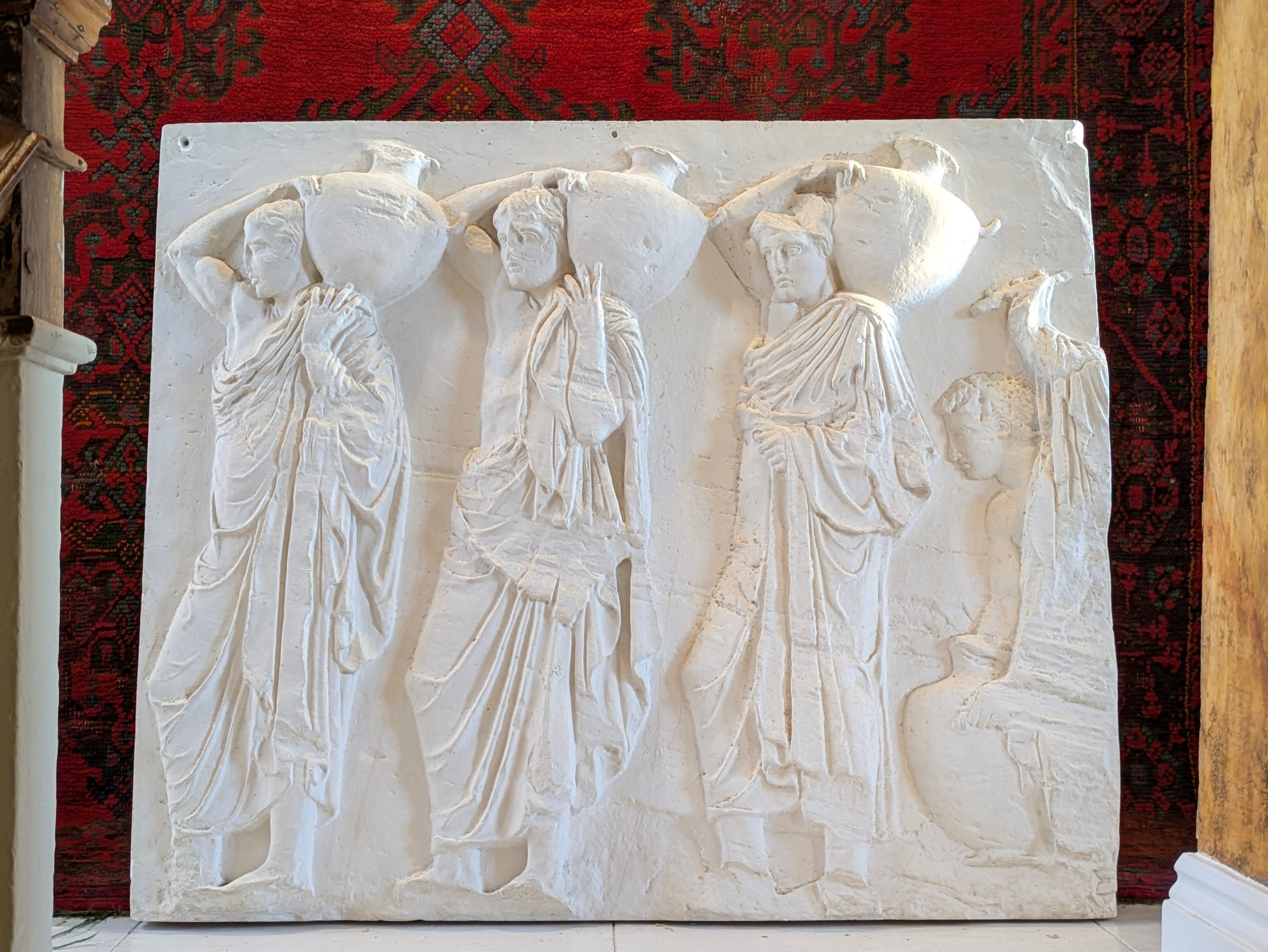 A Plaster Cast of The Water Carriers