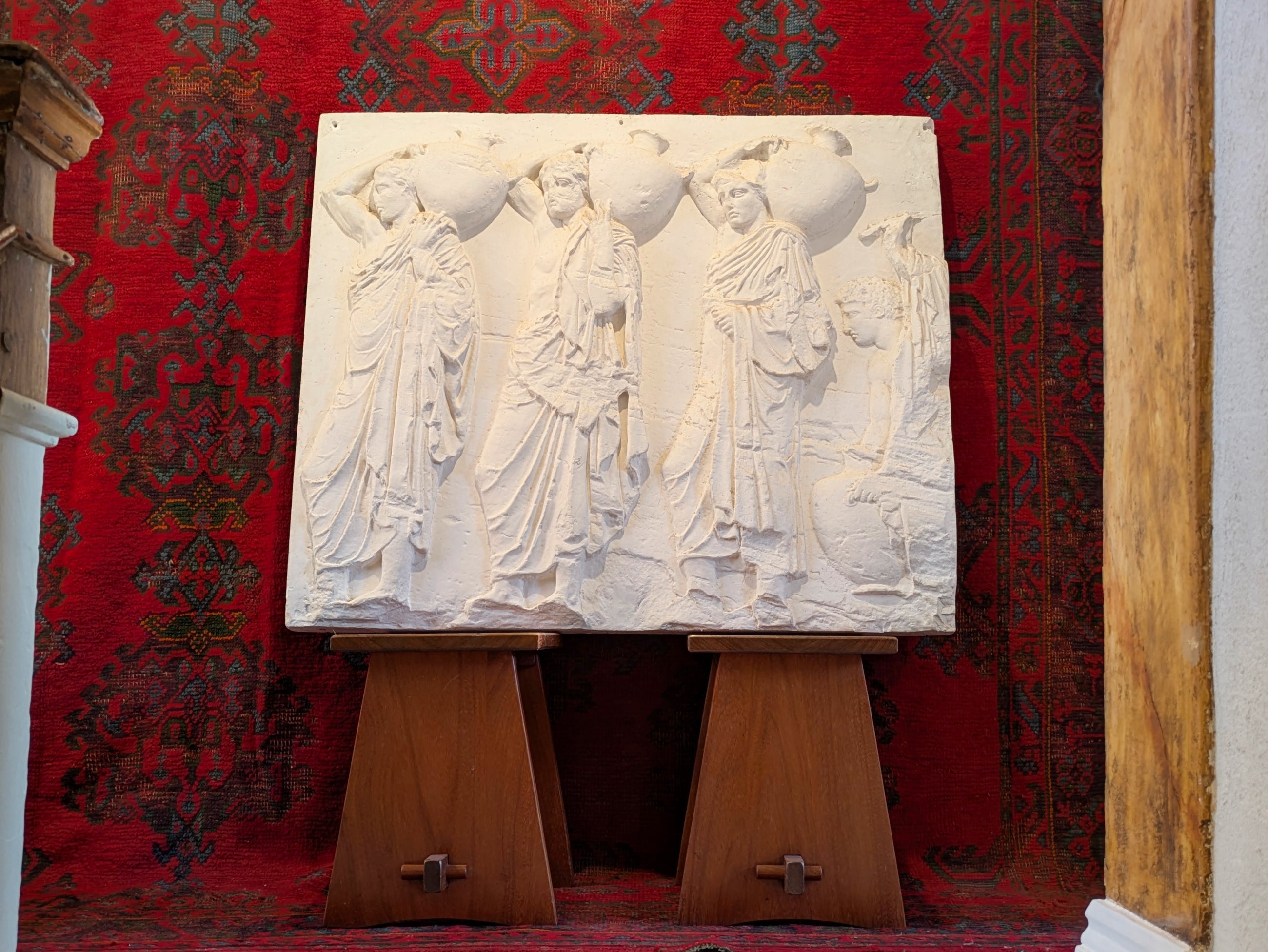 A Plaster Cast of The Water Carriers