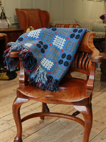 Welsh Pure Wool tapestry Blanket