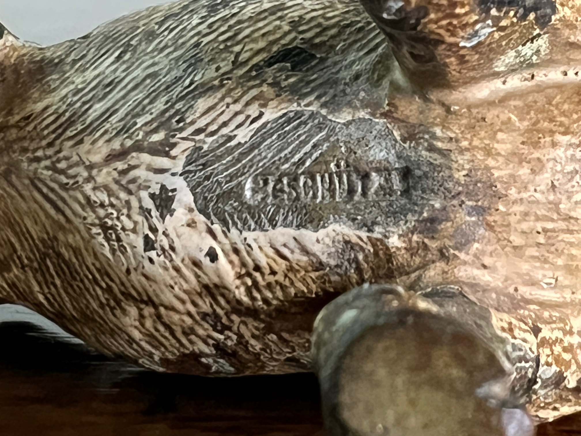 An Austrian Cold Painted Bronze Spaniel