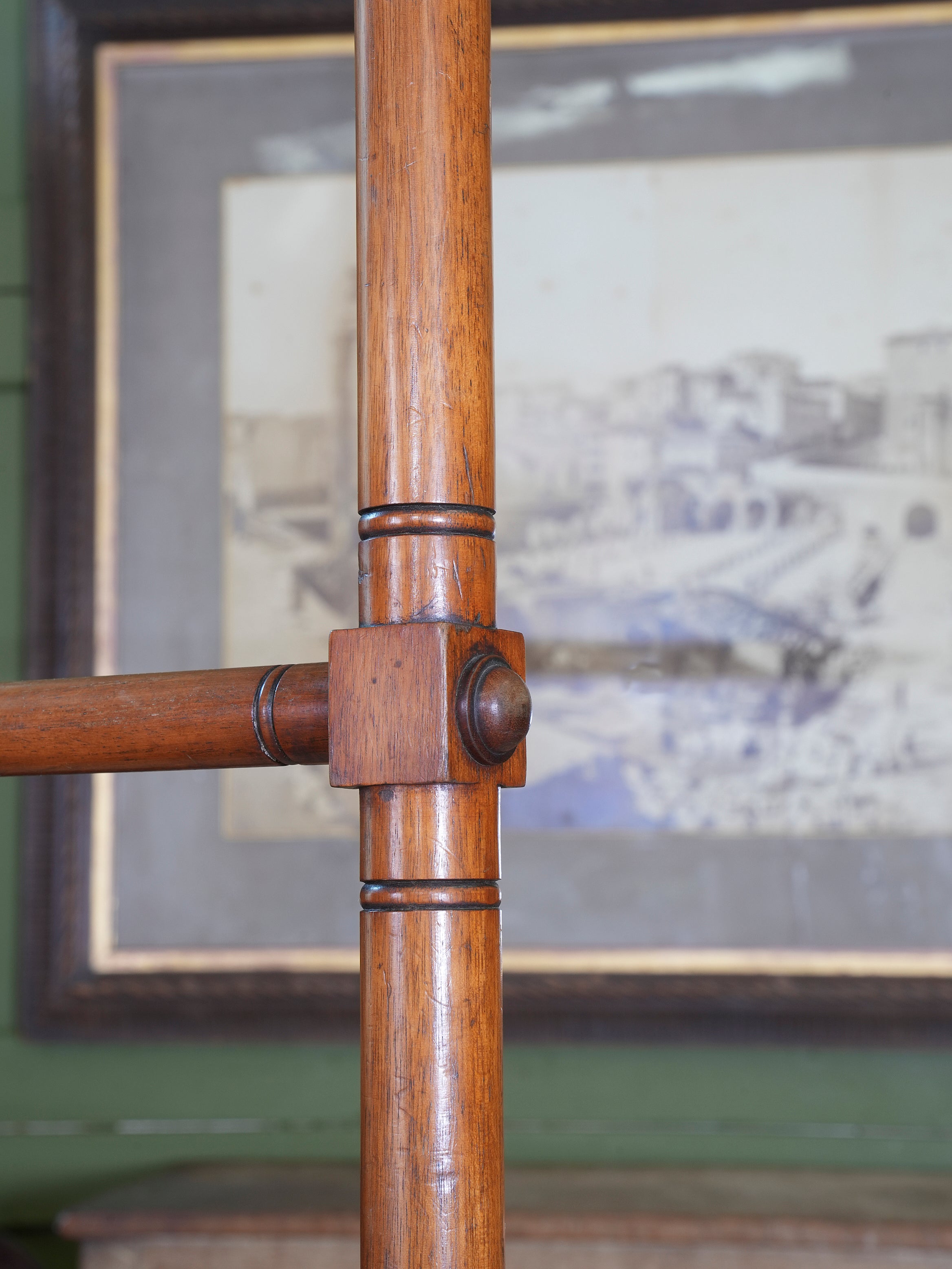 A Regency Towel Rail